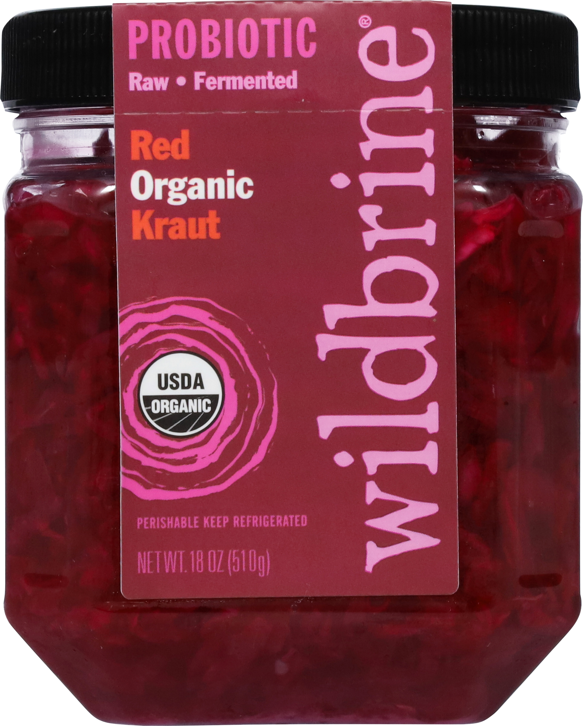 Kraut, Red, Organic, Probiotic
