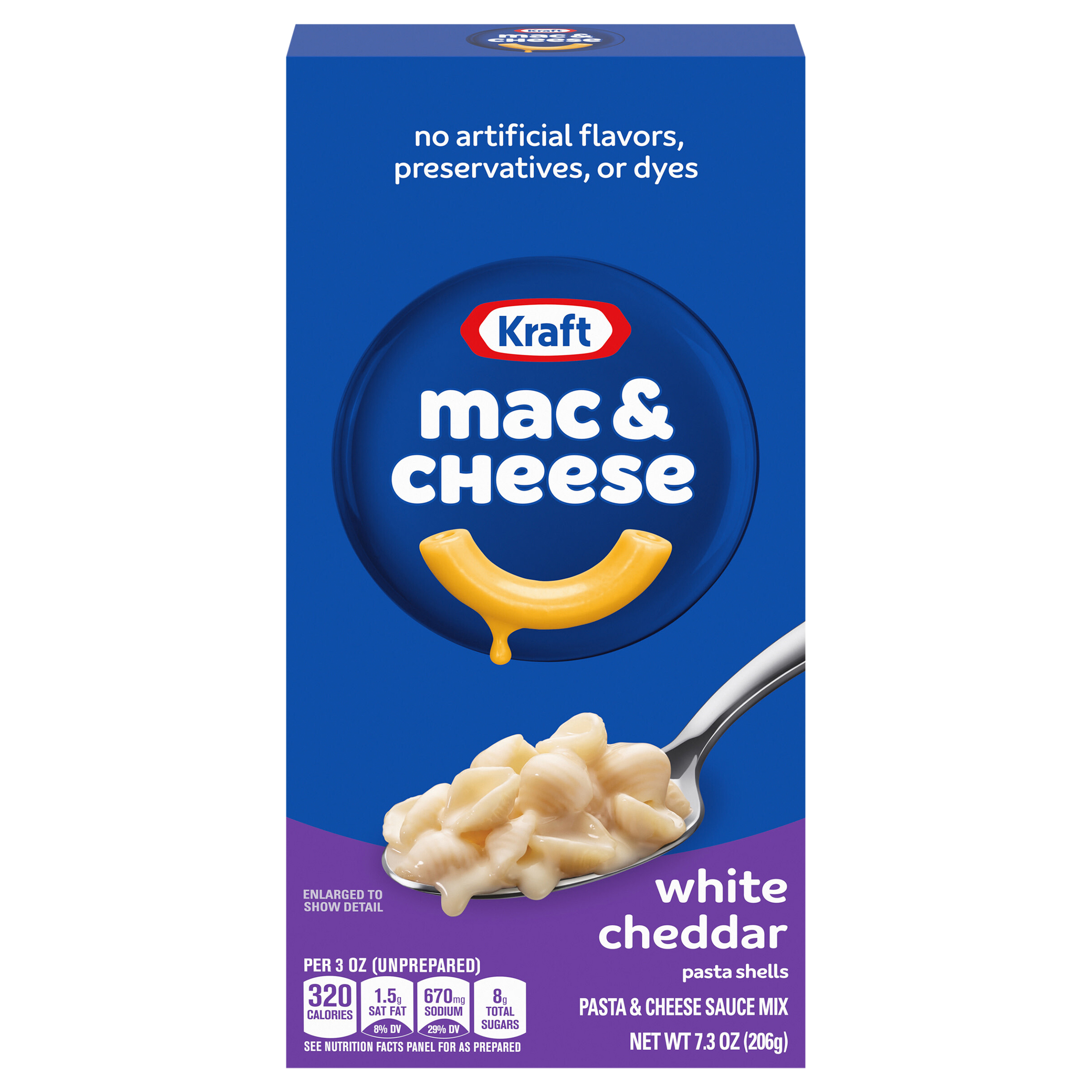 Mac & Cheese, Pasta Shells, White Cheddar