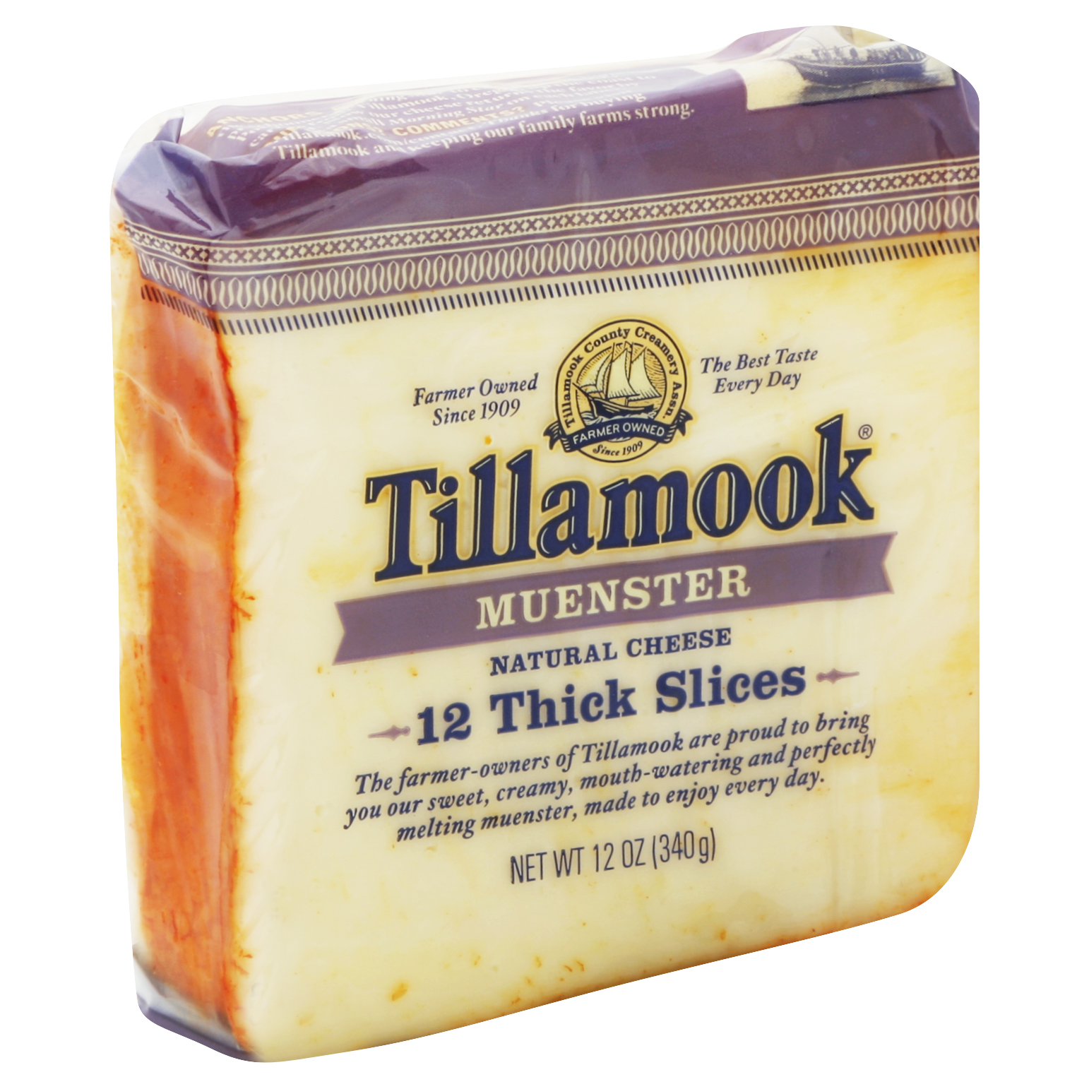 Tillamook Cheese Slices 12 Ea