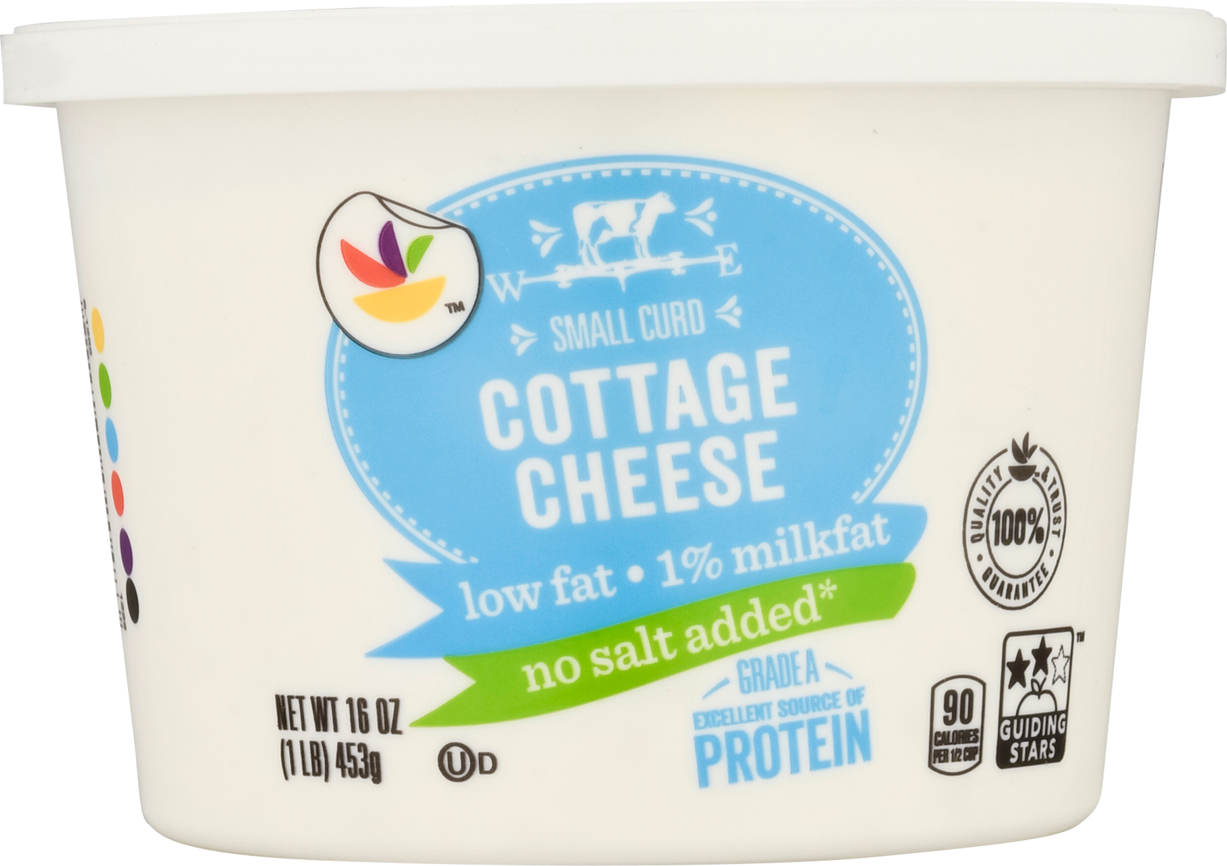 Cottage Cheese, Small Curd, 1% Milkfat, Low Fat