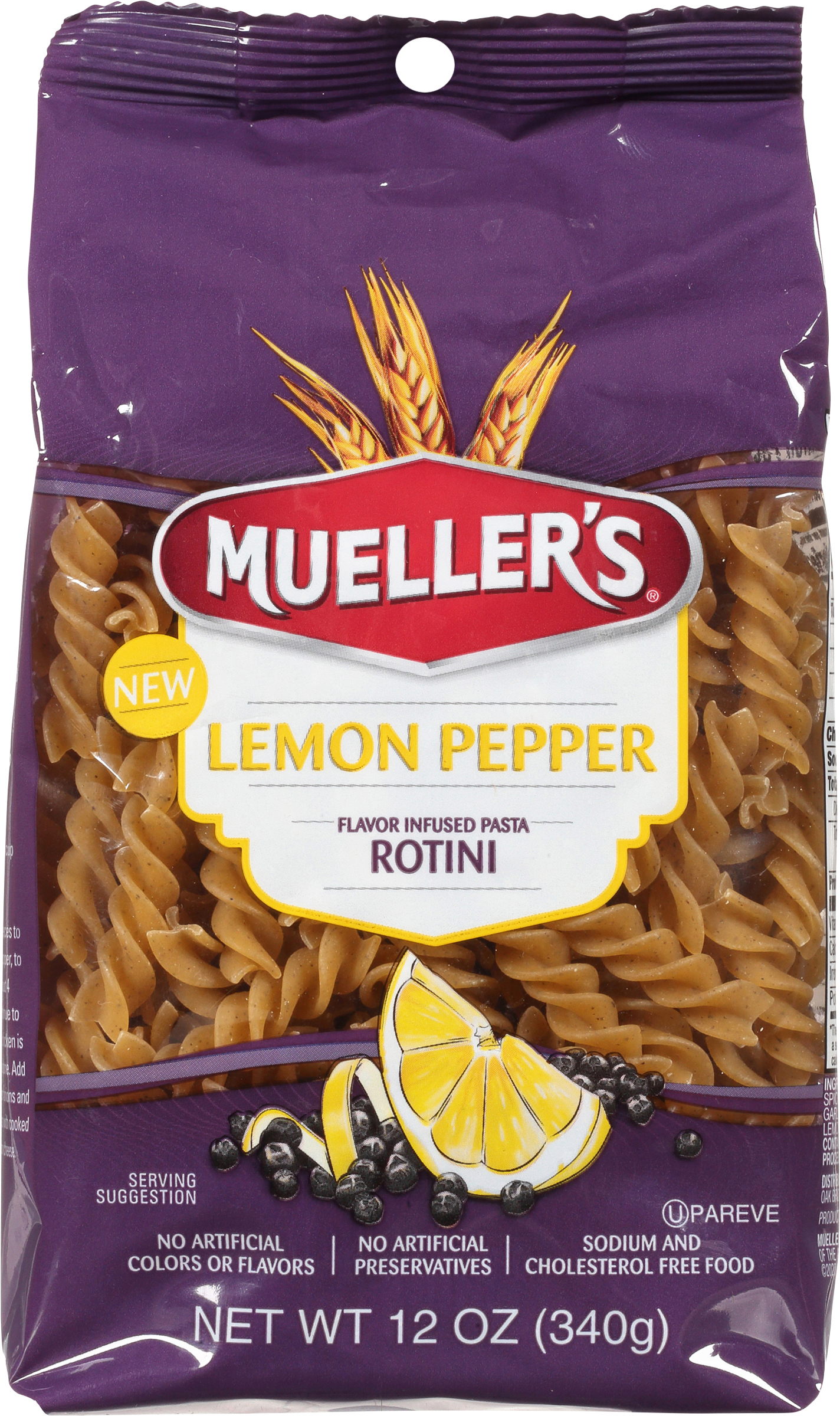 Rotini, Lemon Pepper