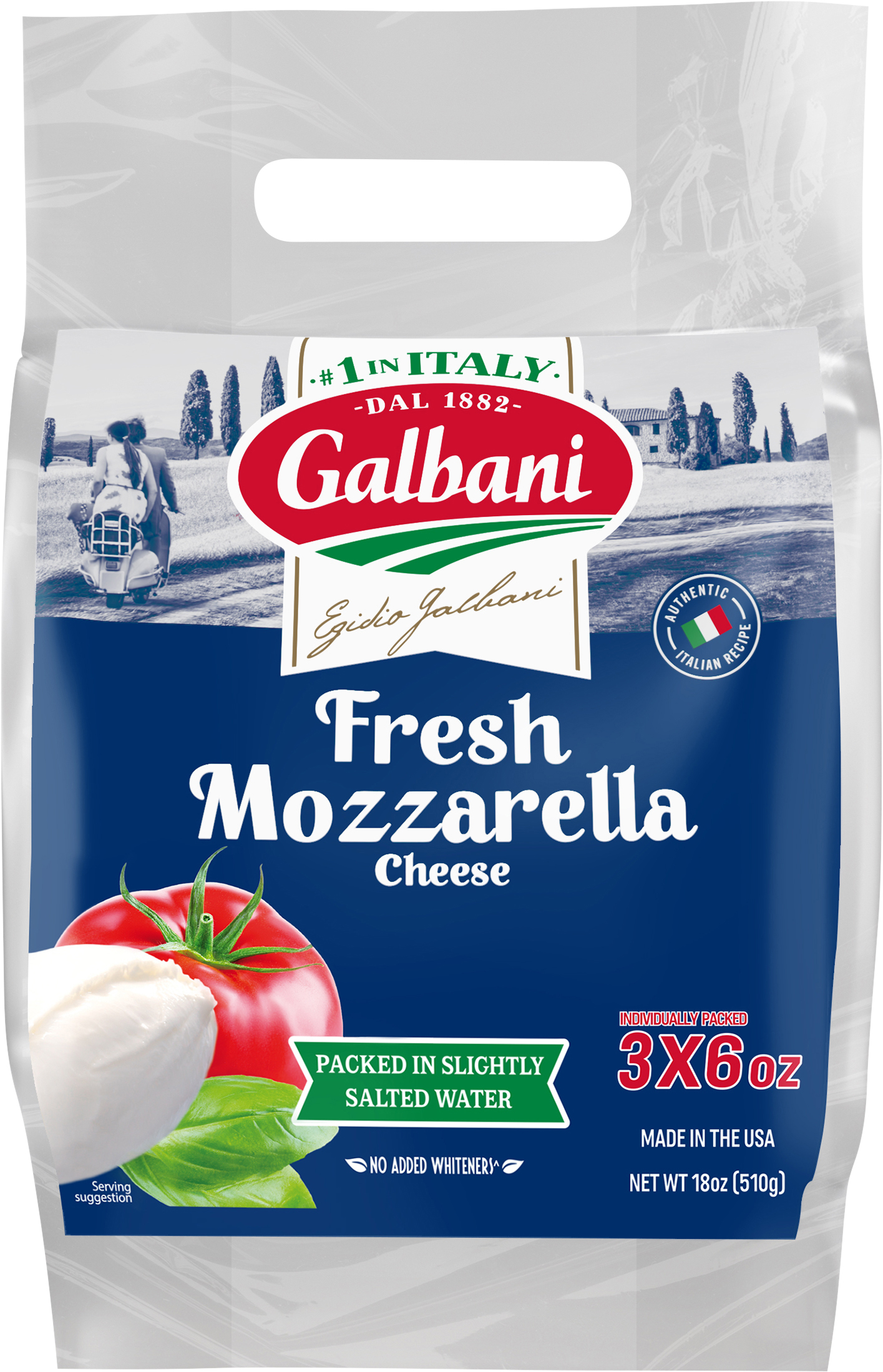 Cheese, Fresh Mozzarella