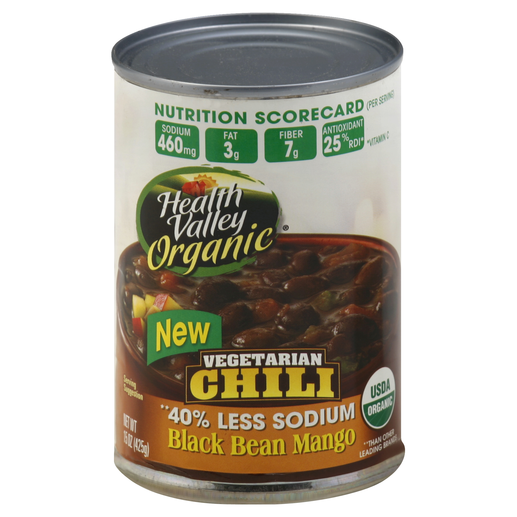 Health Valley Chili 15 Oz
