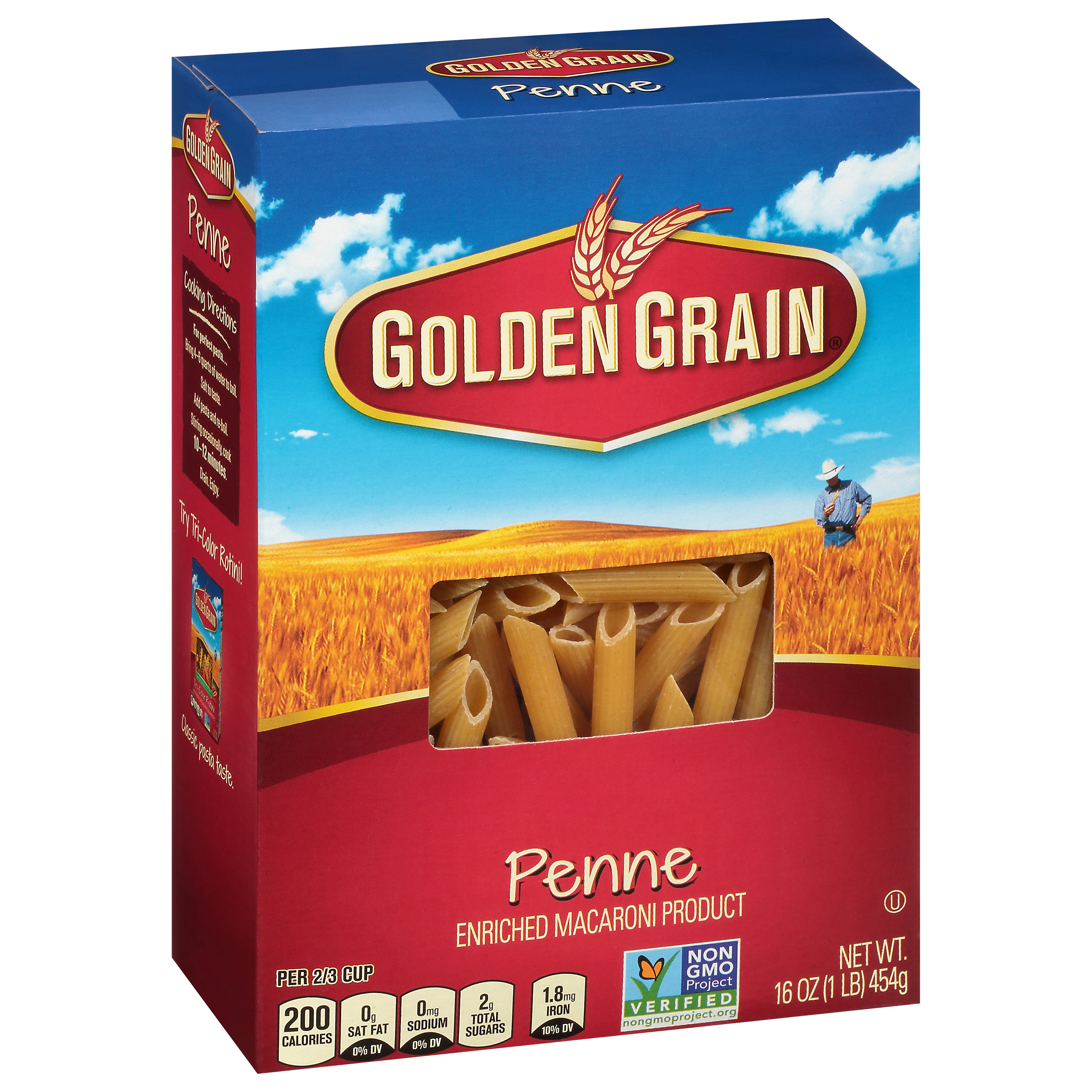 Golden Grain Penne 16 Oz