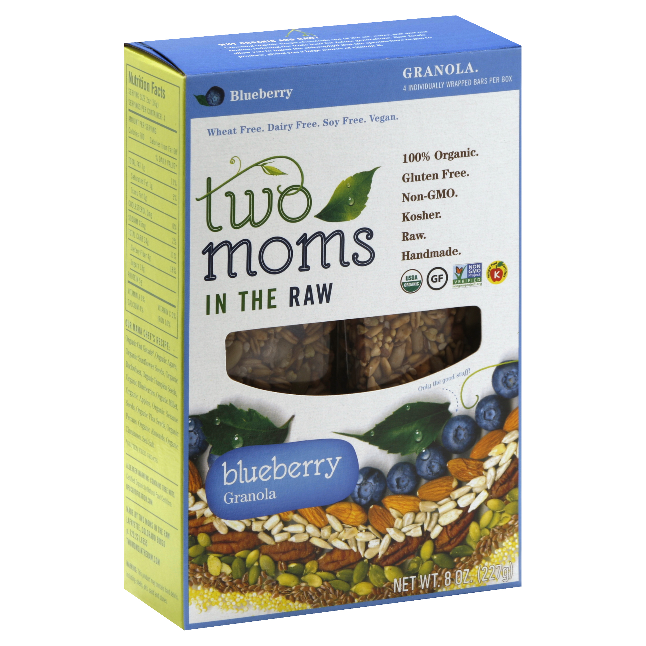 Two Moms In The Raw Granola 4 Ea