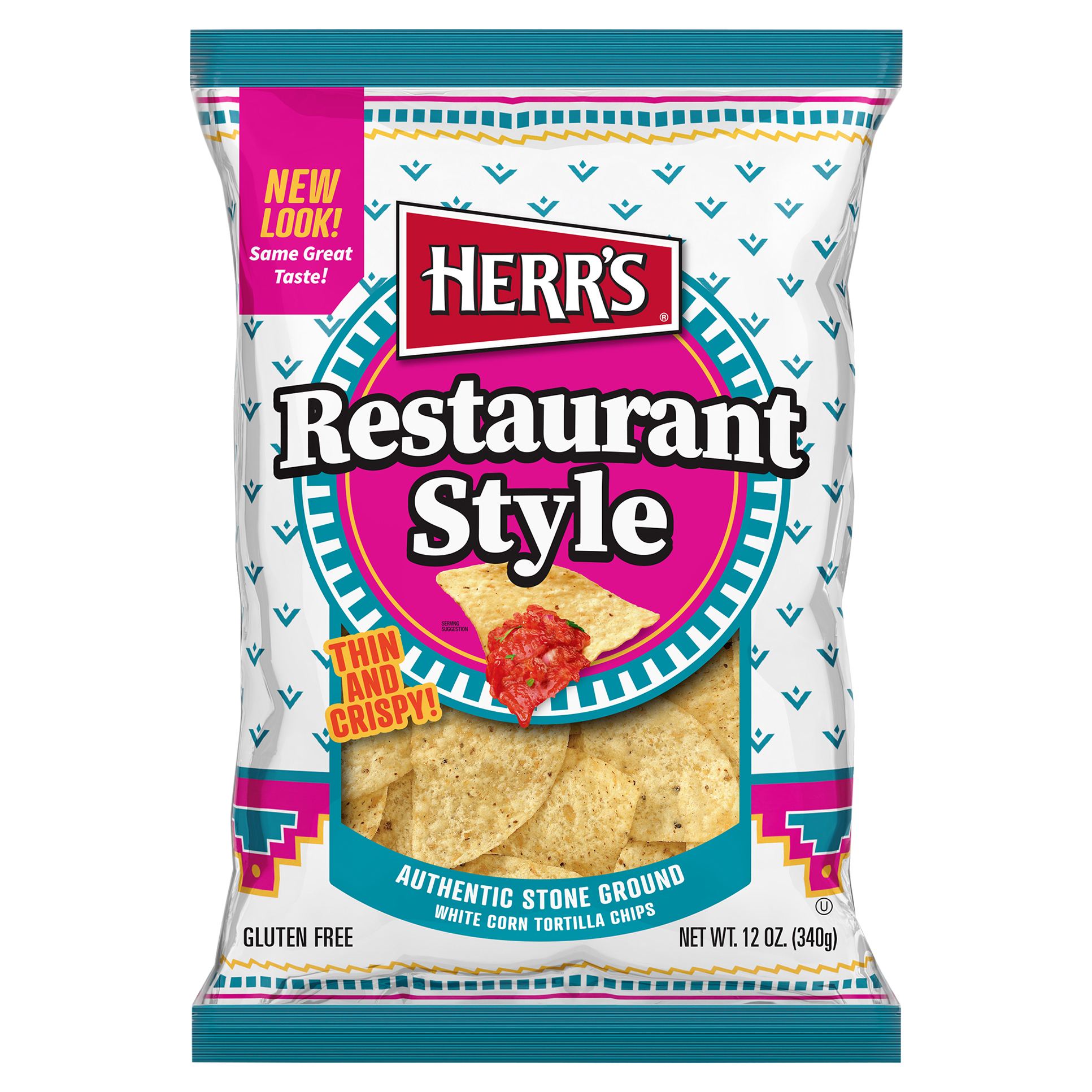 Tortilla Chips, White Corn, Restaurant Style