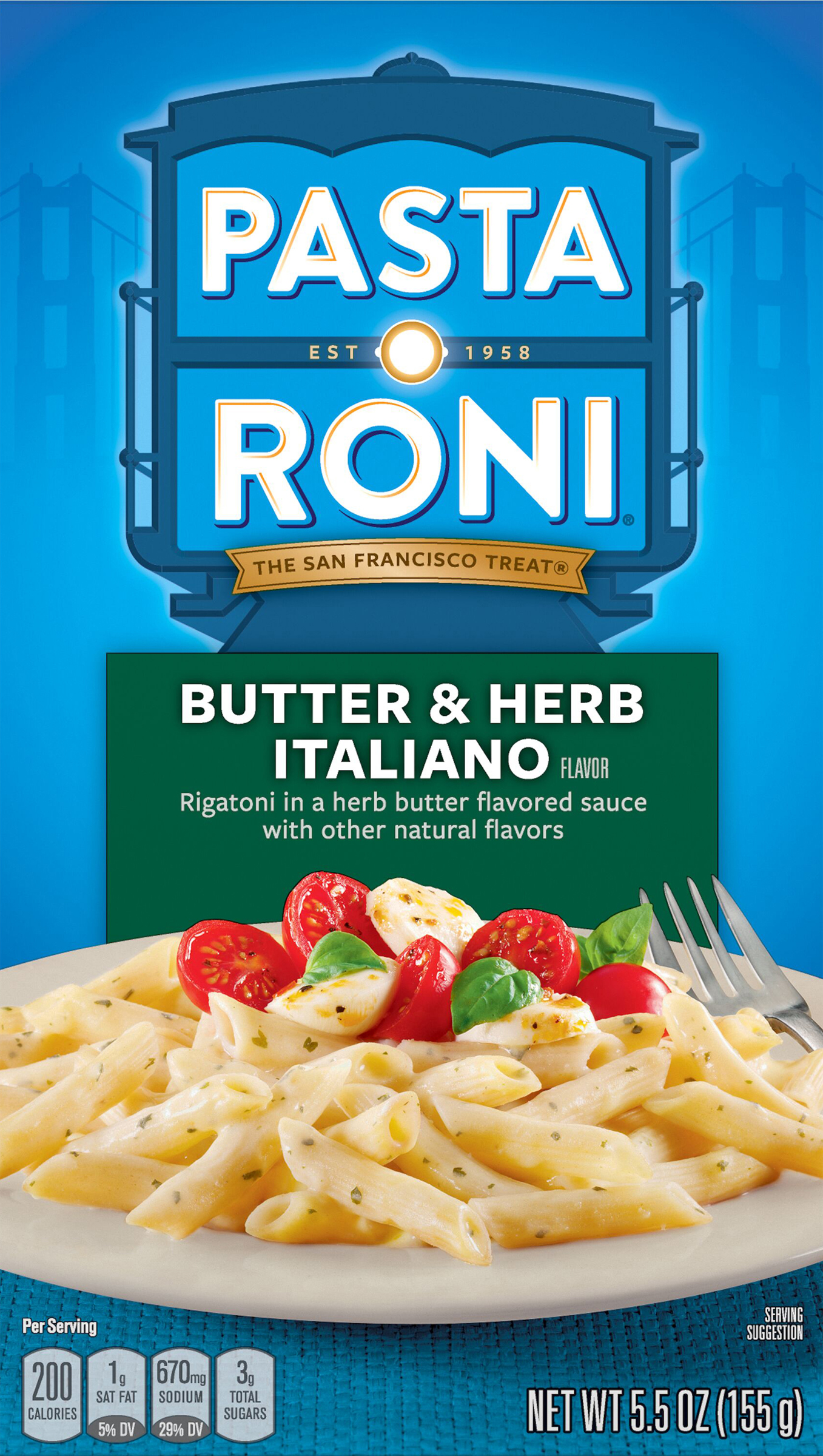 Rigatoni, Butter & Herb Italiano