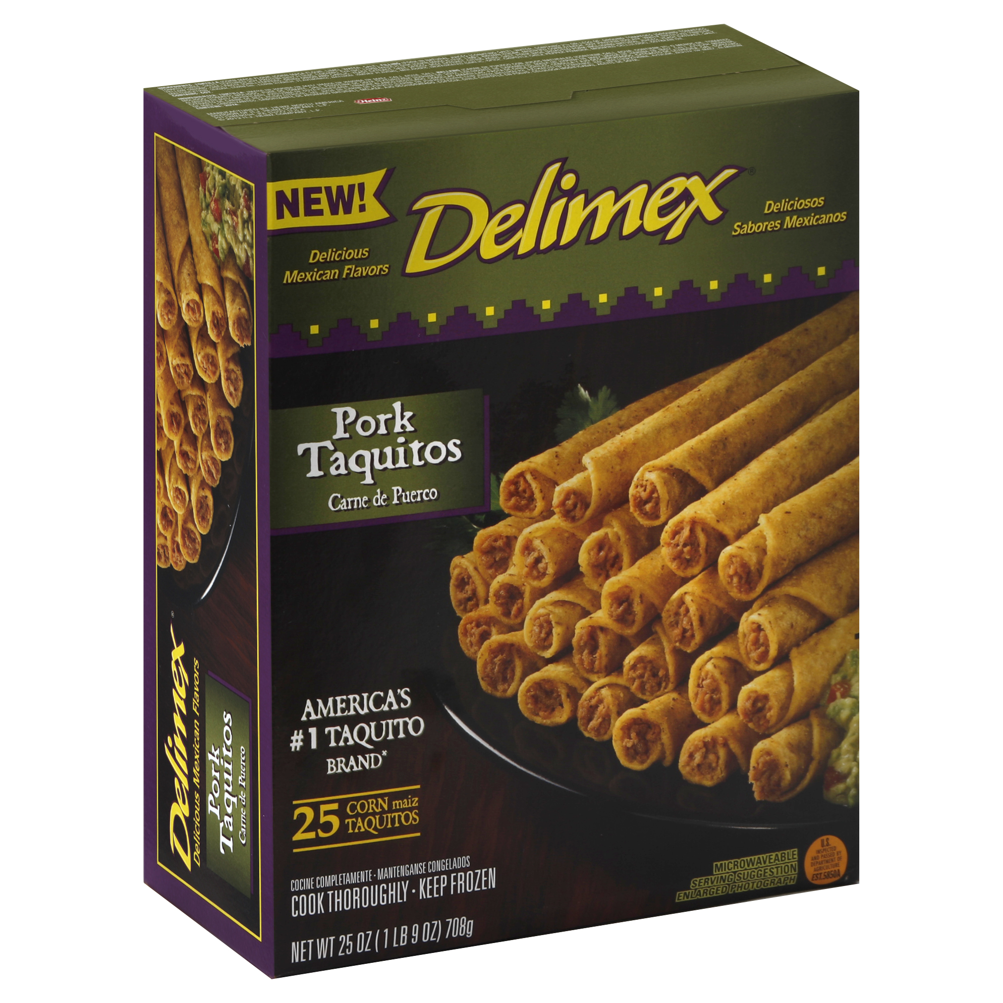 Delimex Taquitos 25 Ea