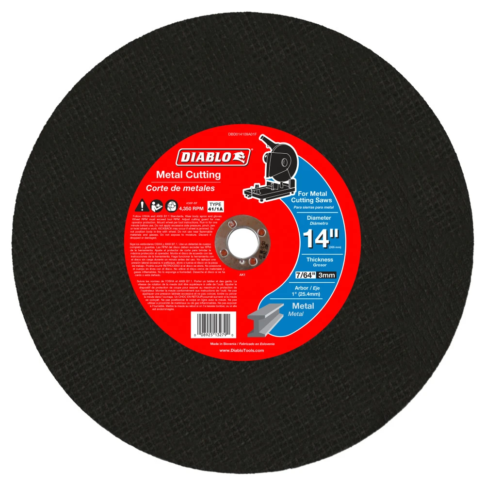 Freud America Inc. 14in" Metal Chop Saw Disc