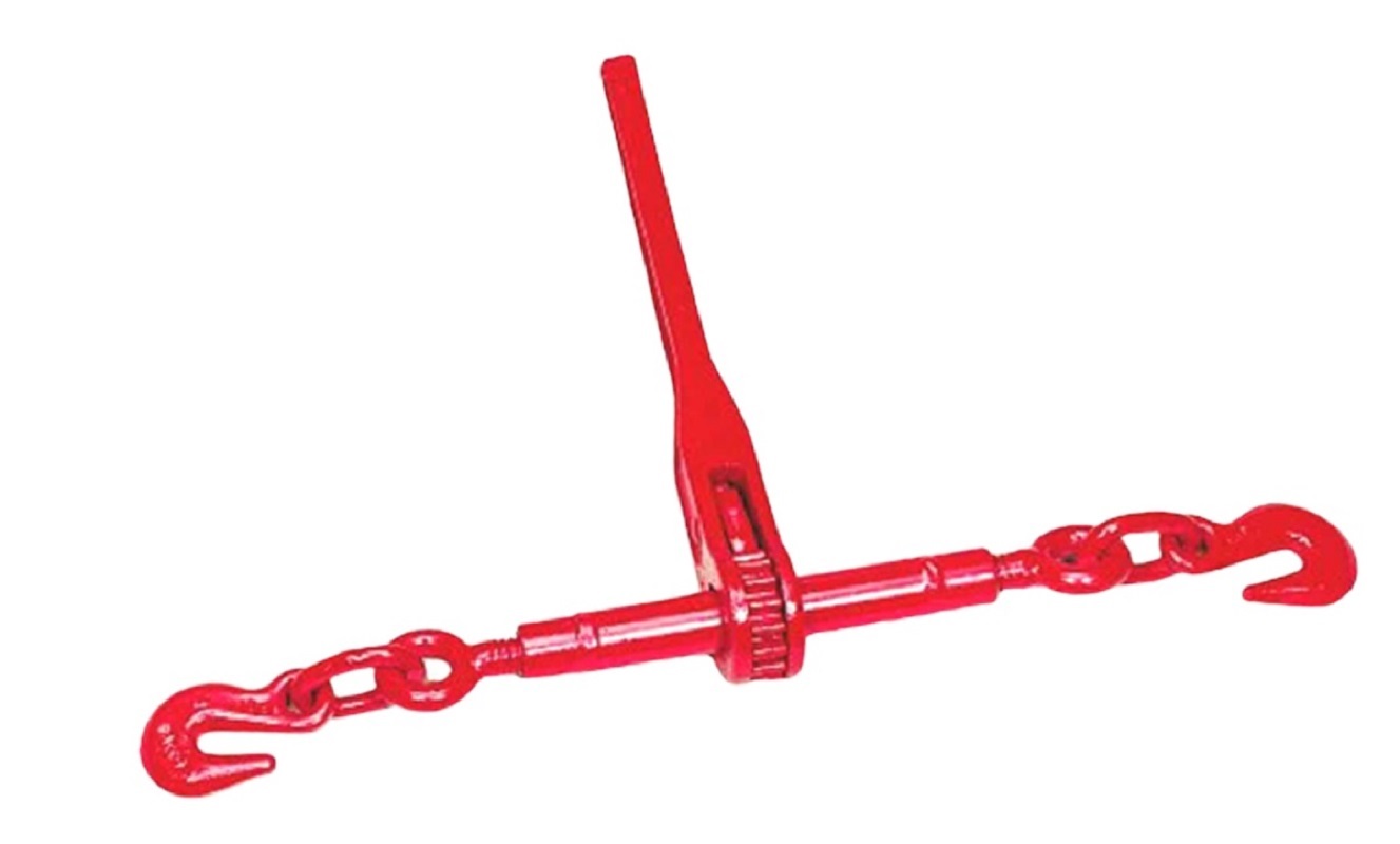 Aain EI001A4 Ratchet Load Binders, 1/4-5/16'' 4 Pack, Red, 4 Count