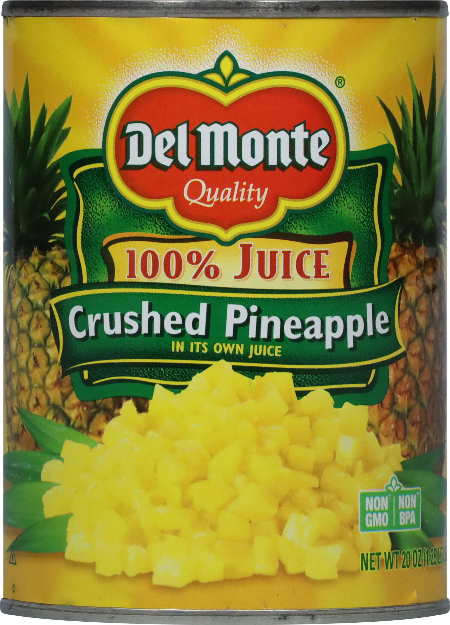 Pineapple, Crushed, 100% Juice