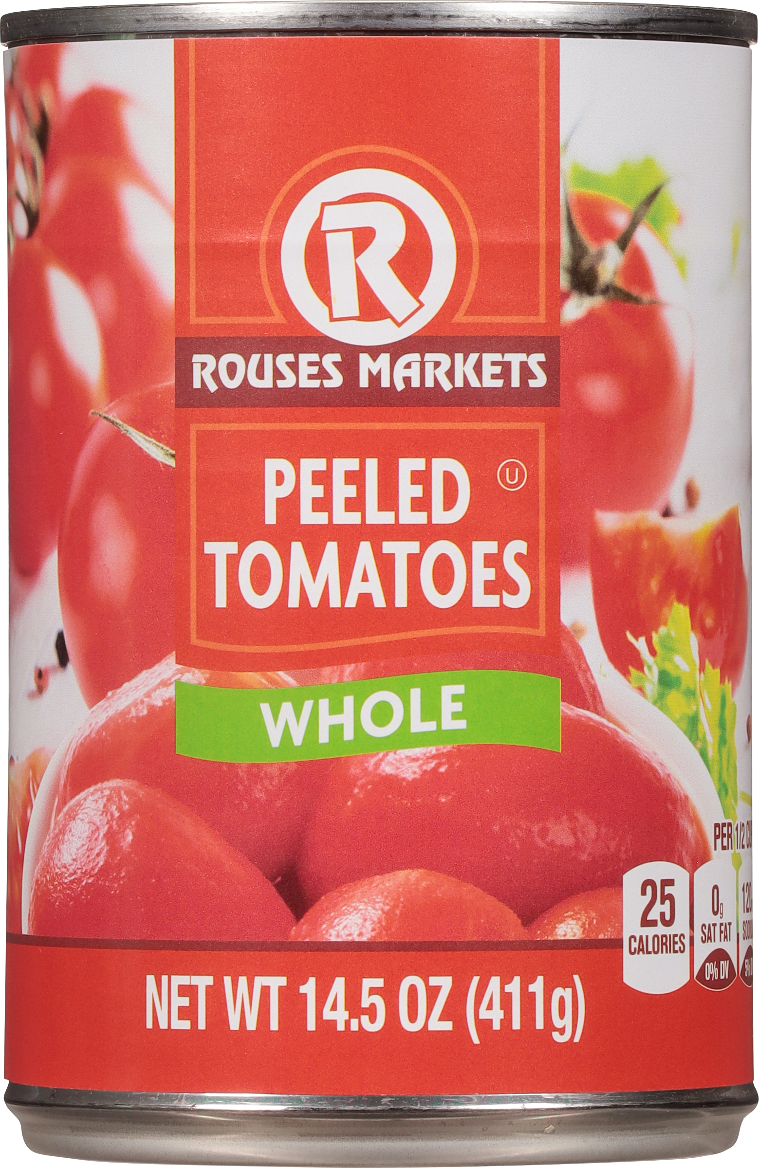 Tomatoes, Peeled, Whole
