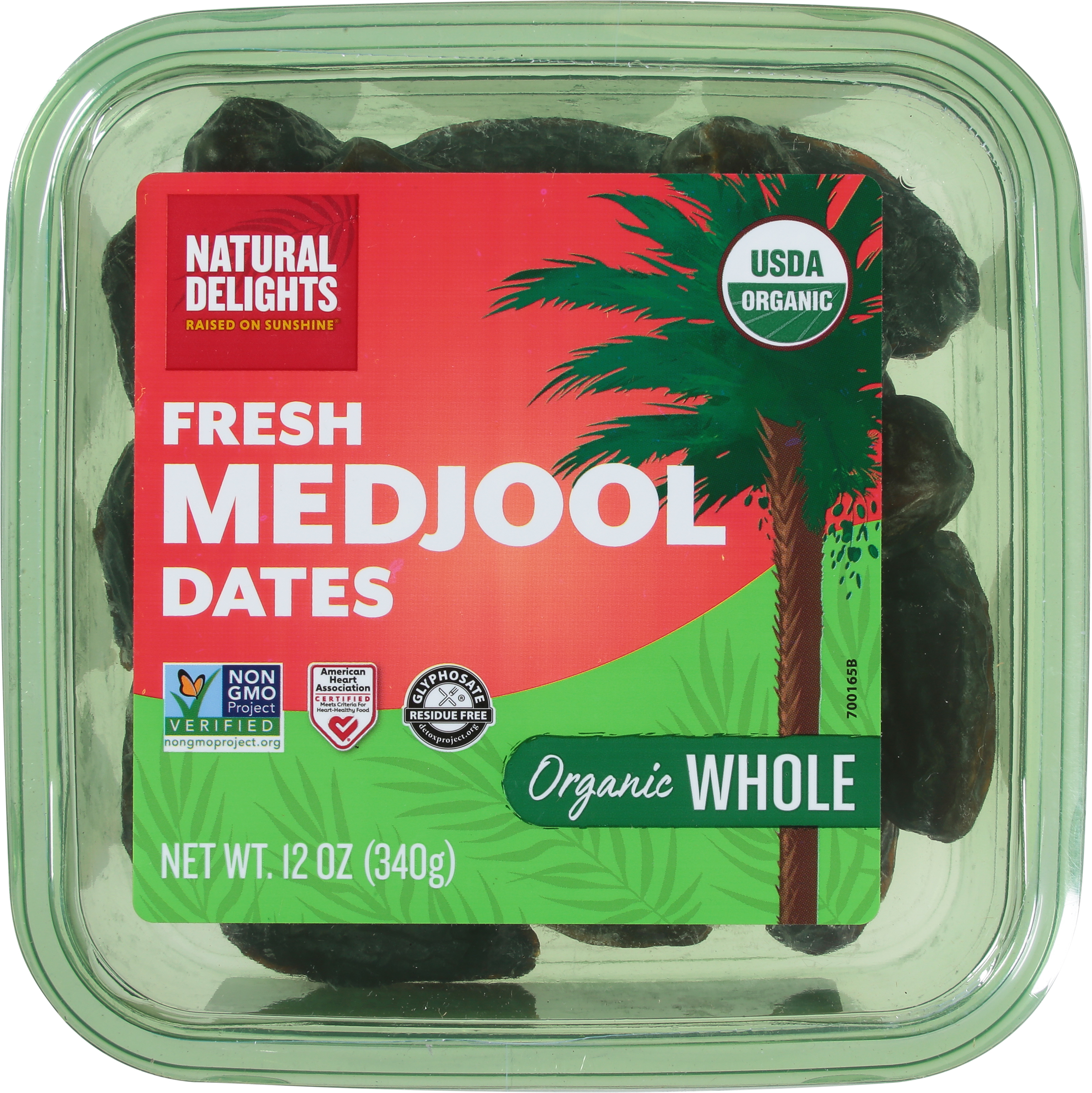 Medjool Dates, Fresh, Organic Whole