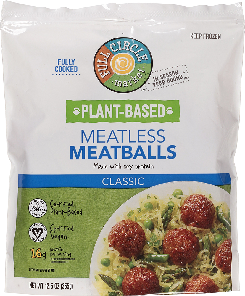 Meatballs, Classic, Meatless