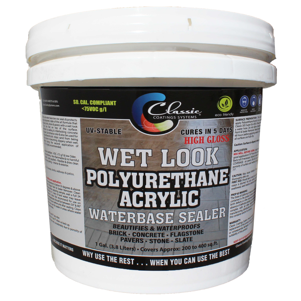 Classic CW428 5 gal Polyurethane/Acrylic Wet Look Sealer