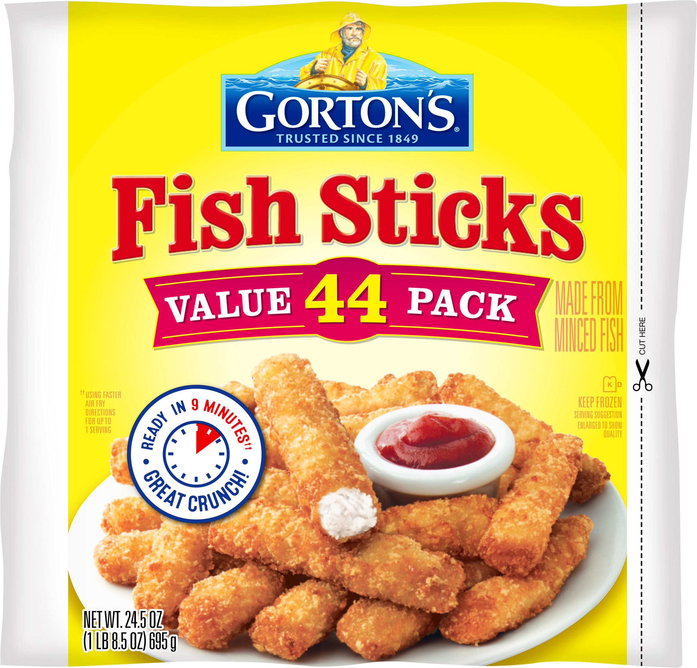 Fish Sticks, 44 Value Pack