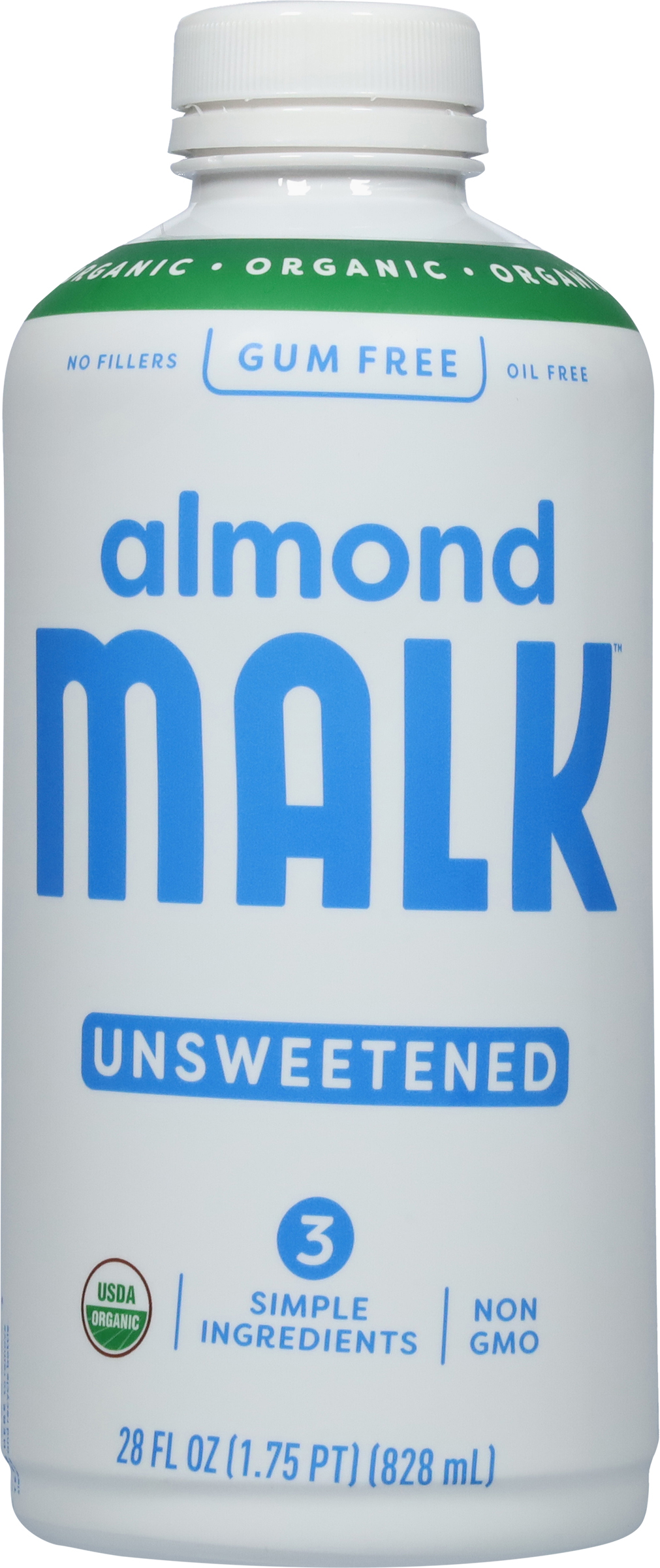 Almond Malk, Organic, Unsweetened