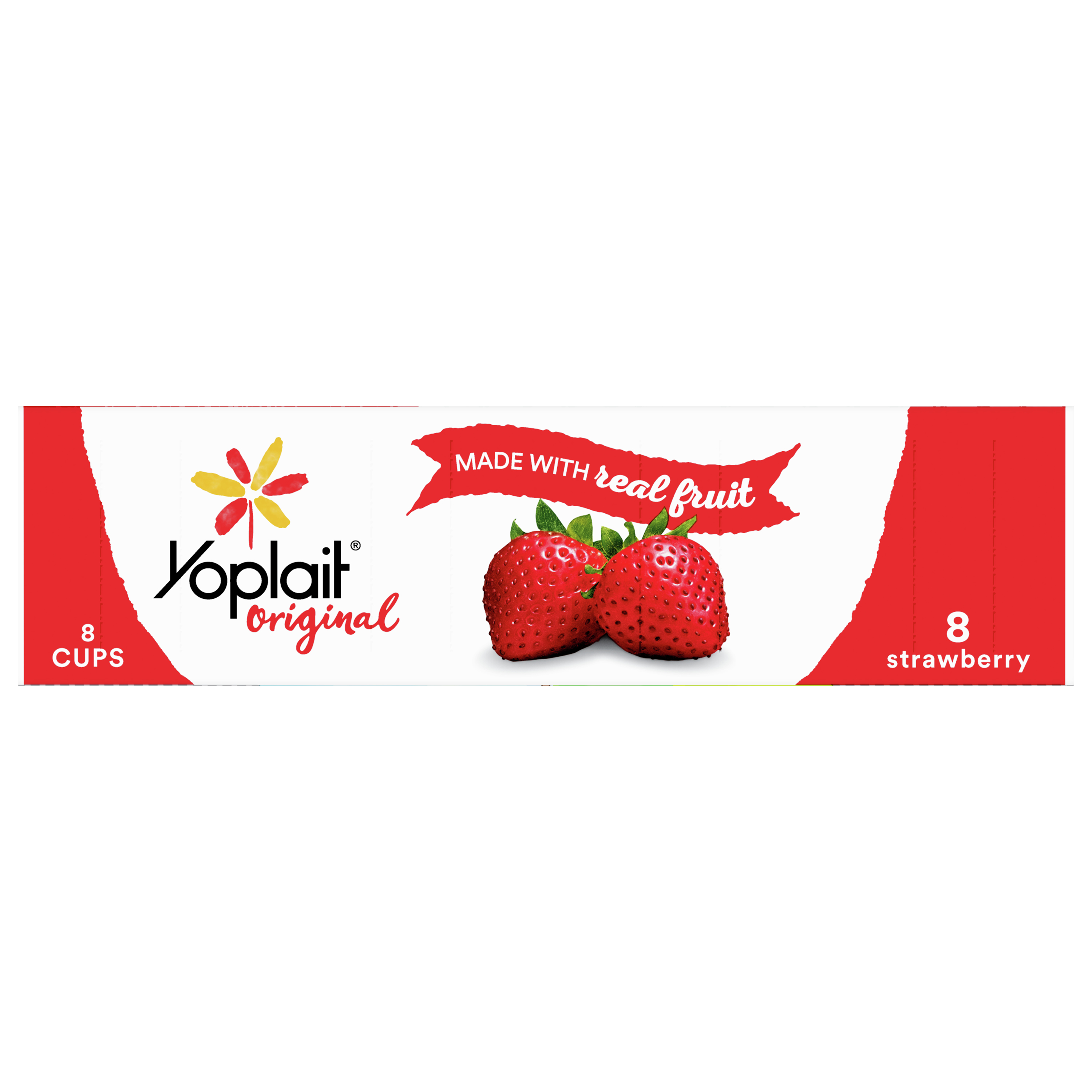 Yogurt, Low Fat, Strawberry