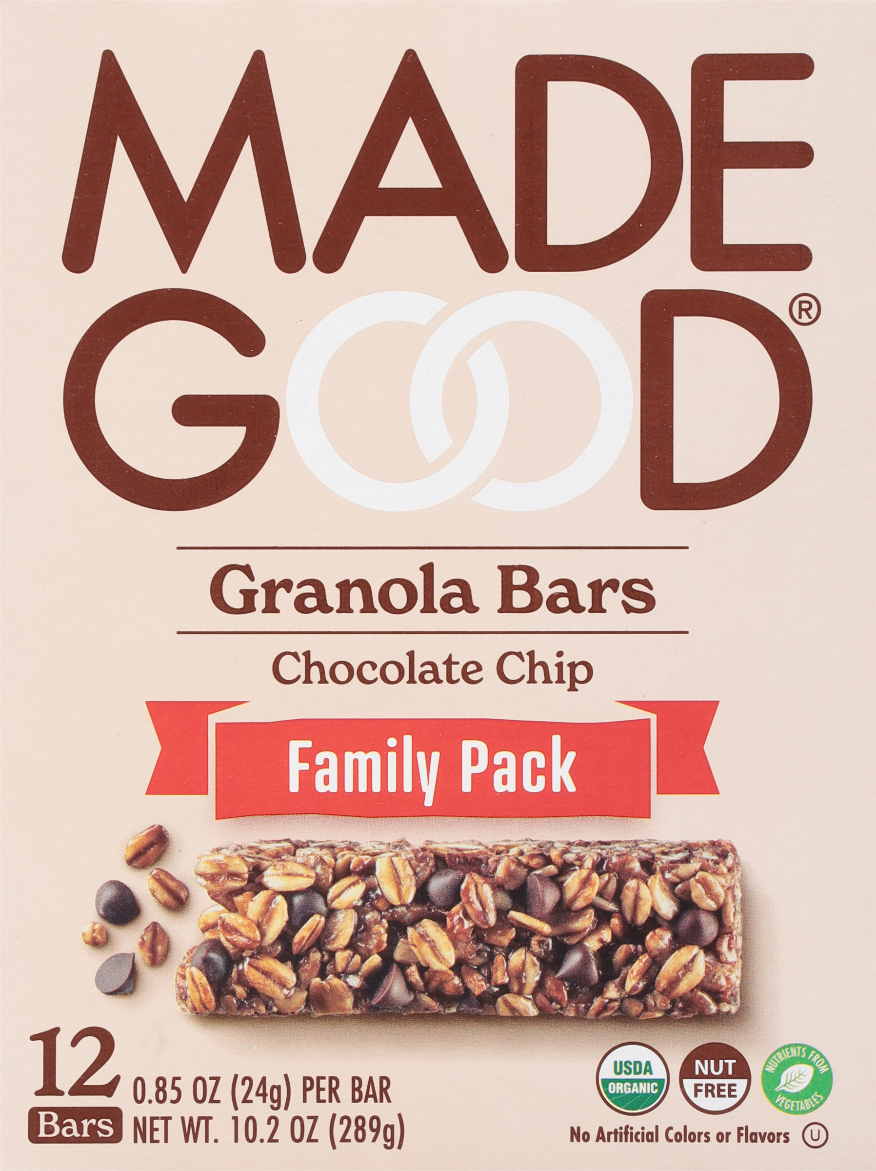 Granola Bars, Chocolate Chip, Family Pack