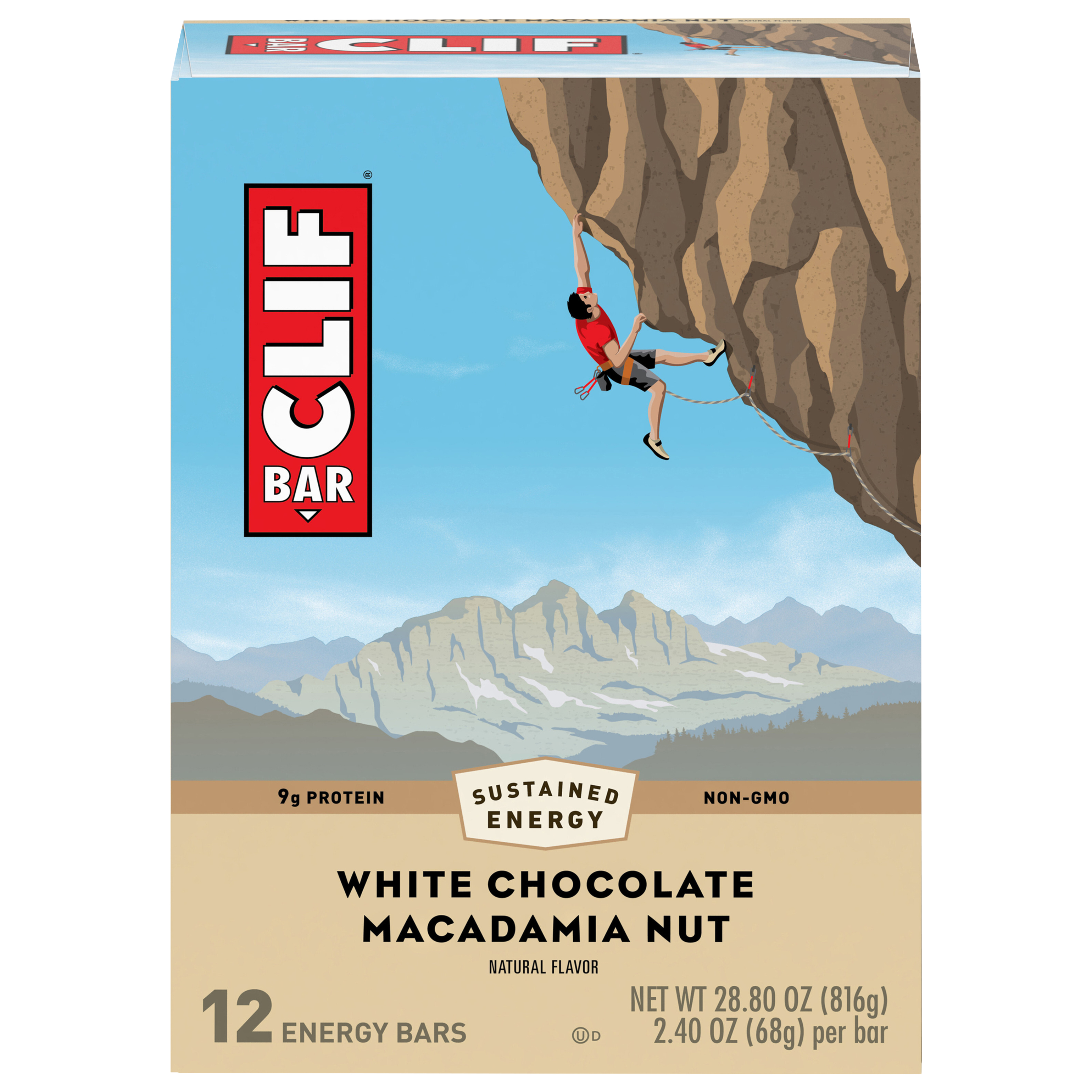 Energy Bars, White Chocolate, Macadamia Nut