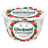 Yogurt, Greek, Nonfat, Zero Sugar, Strawberry Flavored image