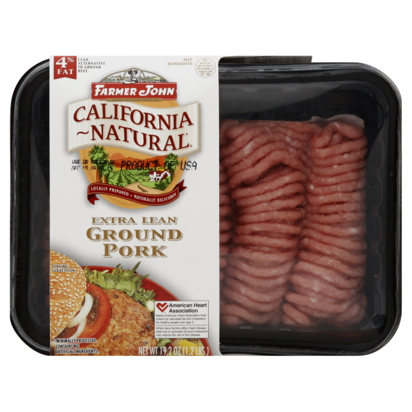 Farmer John Ground Pork 19.2 Oz