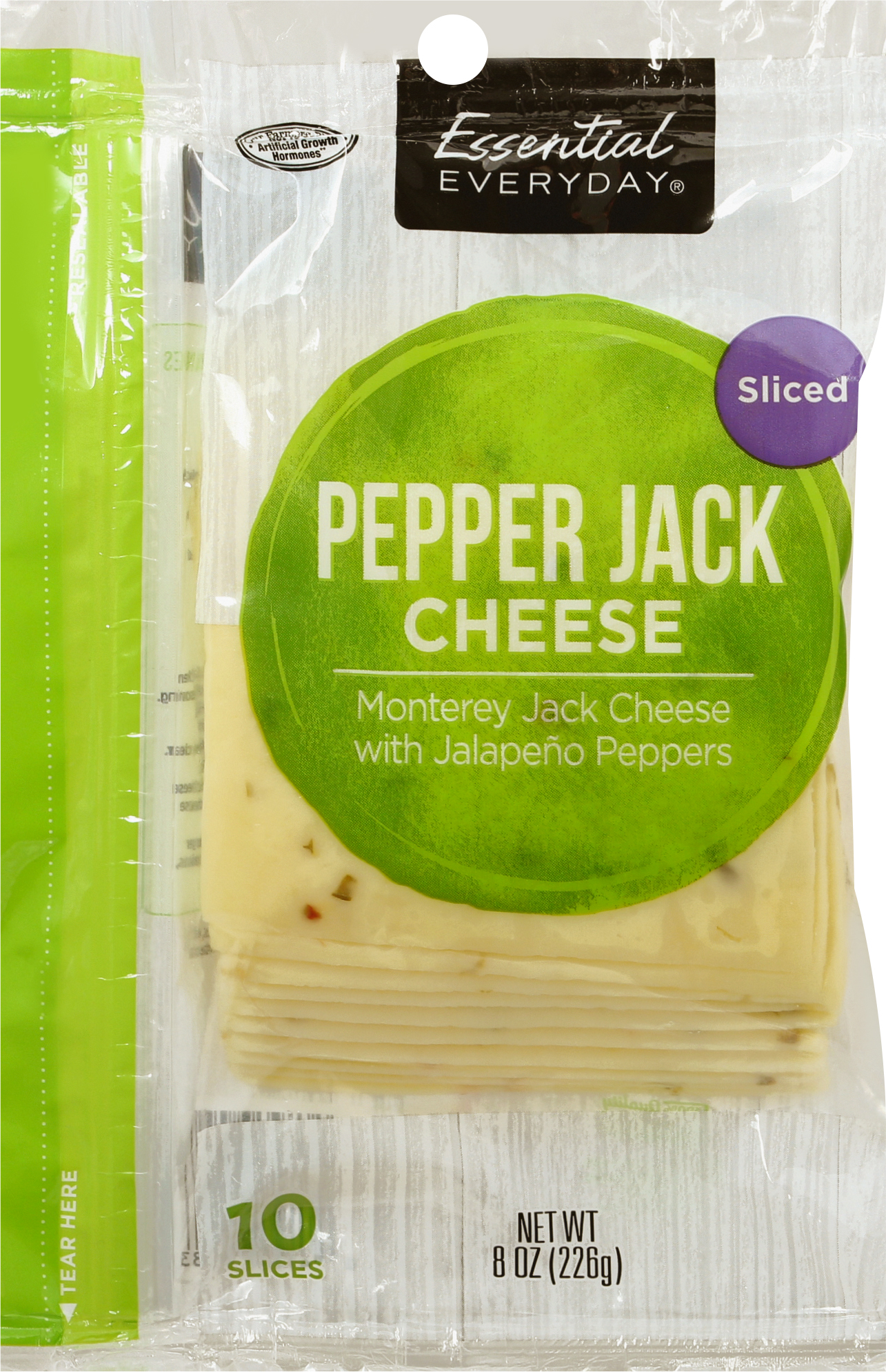 Cheese, Pepper Jack, Sliced