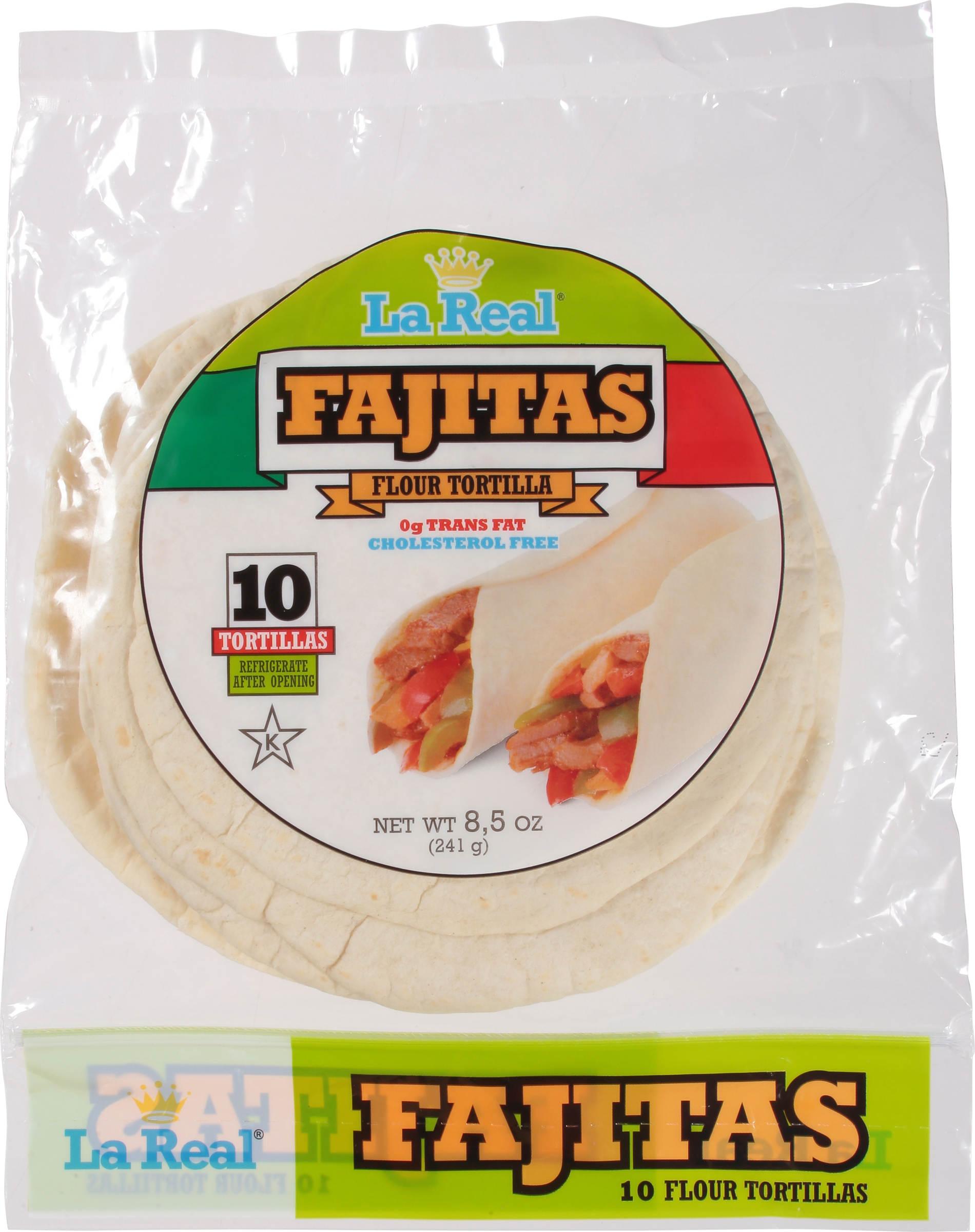 Flour Tortilla, Fajitas