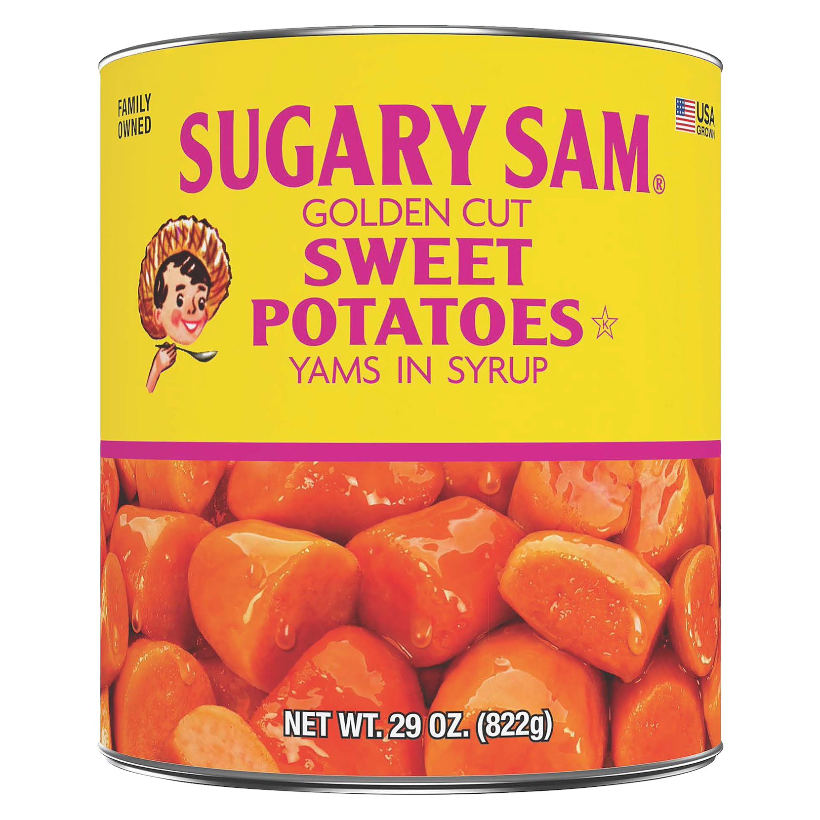 Sugary Sam Golden Cut Sweet Potatoes 29 Oz