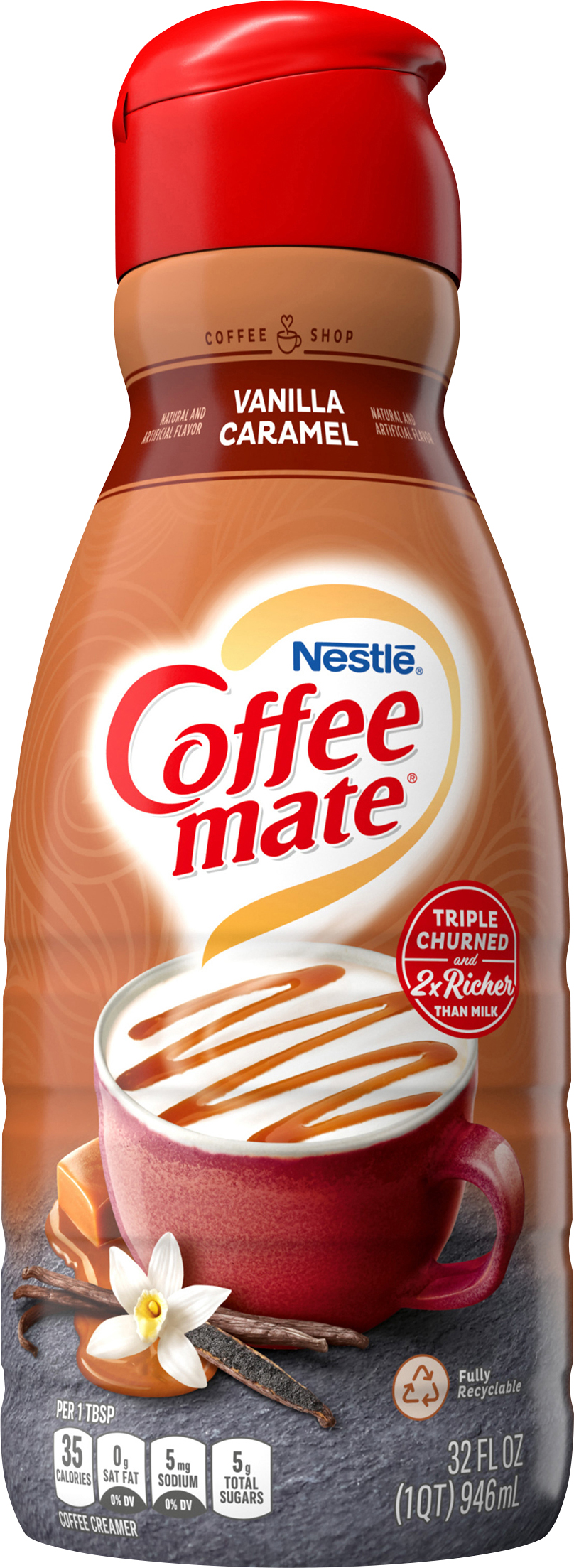 Top 50 most popular coffee creamer