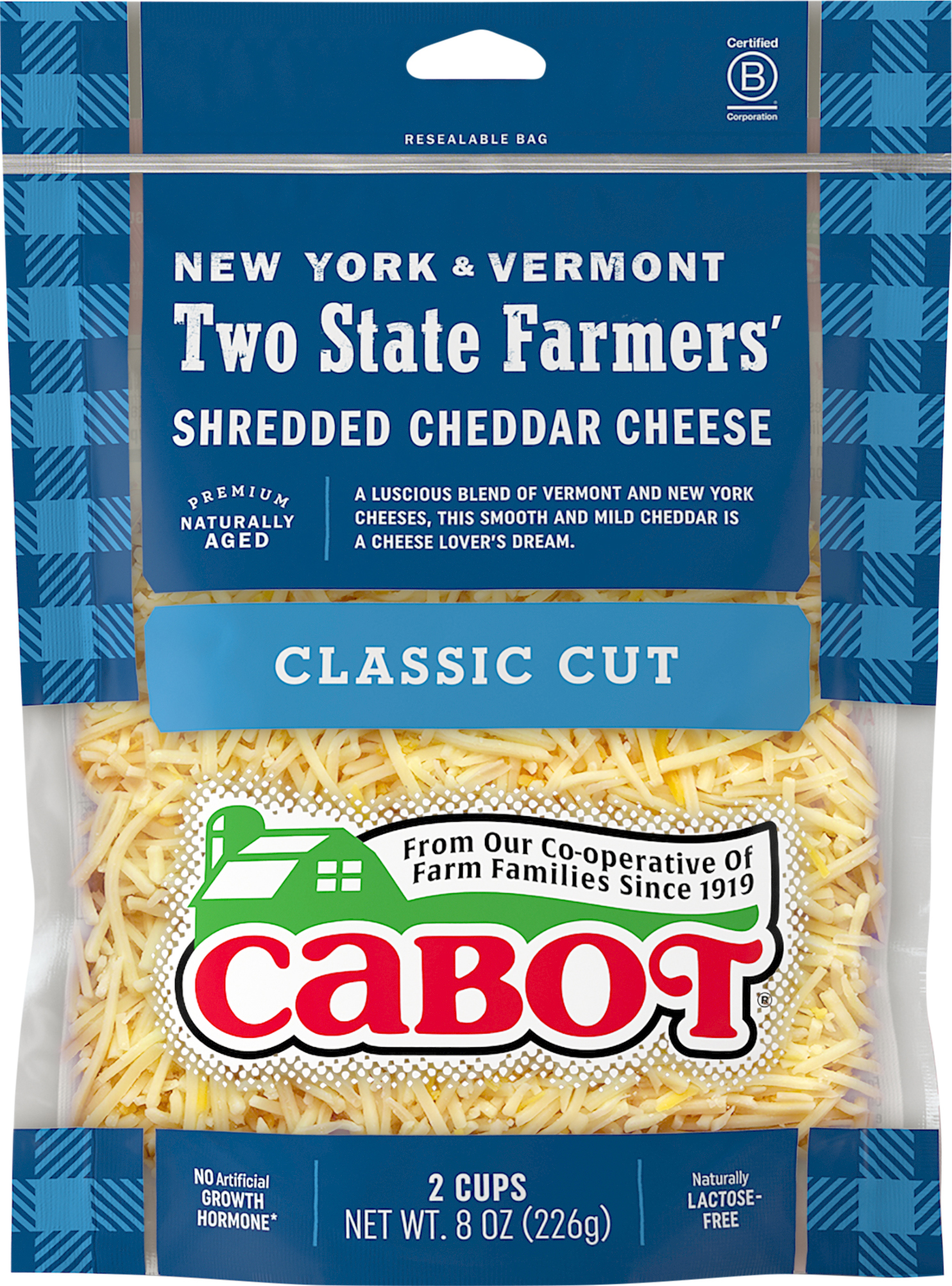 Shredded Cheese, Cheddar, Classic Cut