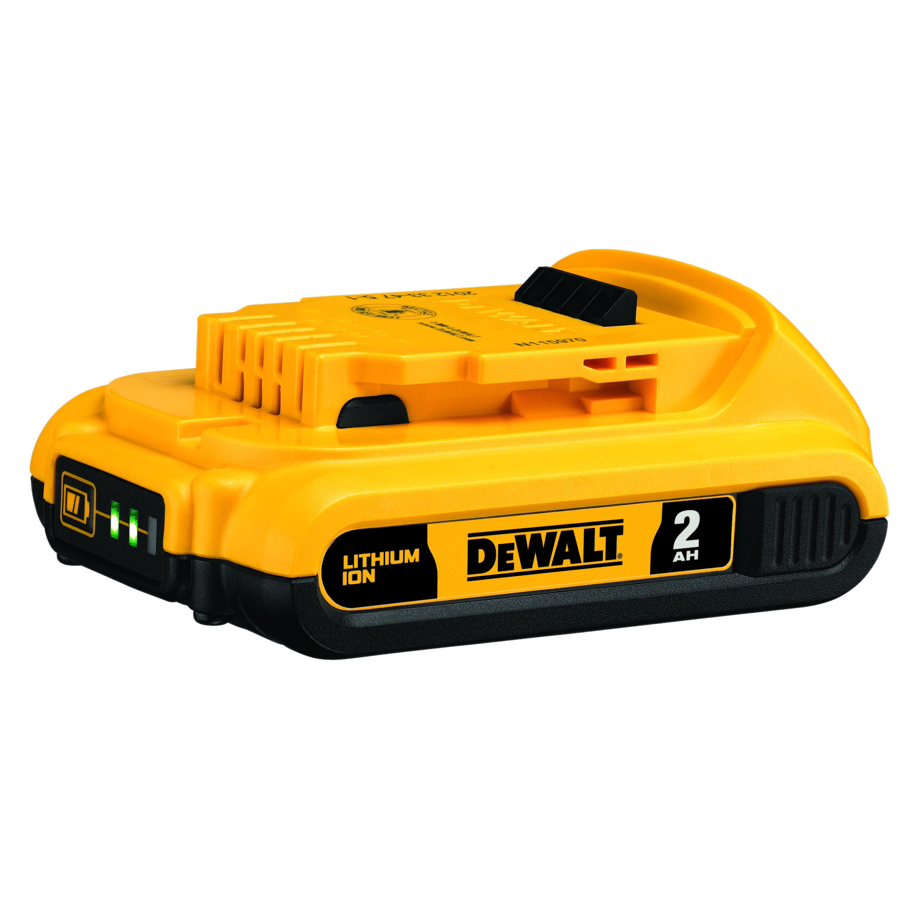 White Cap Dewalt 20V Max Compact Xr Li Ion Battery Pack