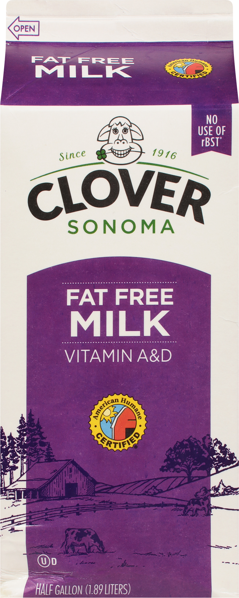 Milk, Fat Free