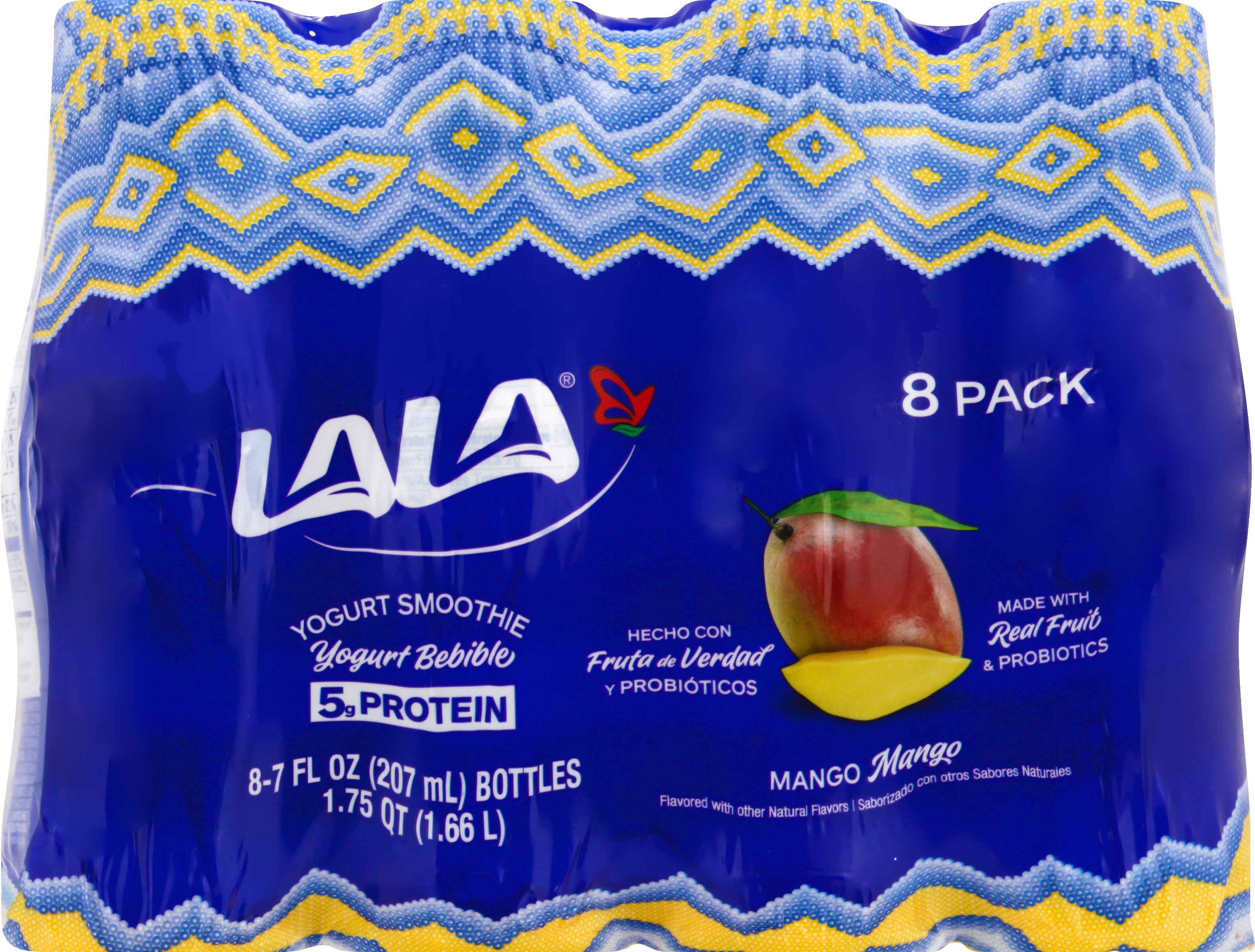 Yogurt Smoothie, Mango, 8 Pack