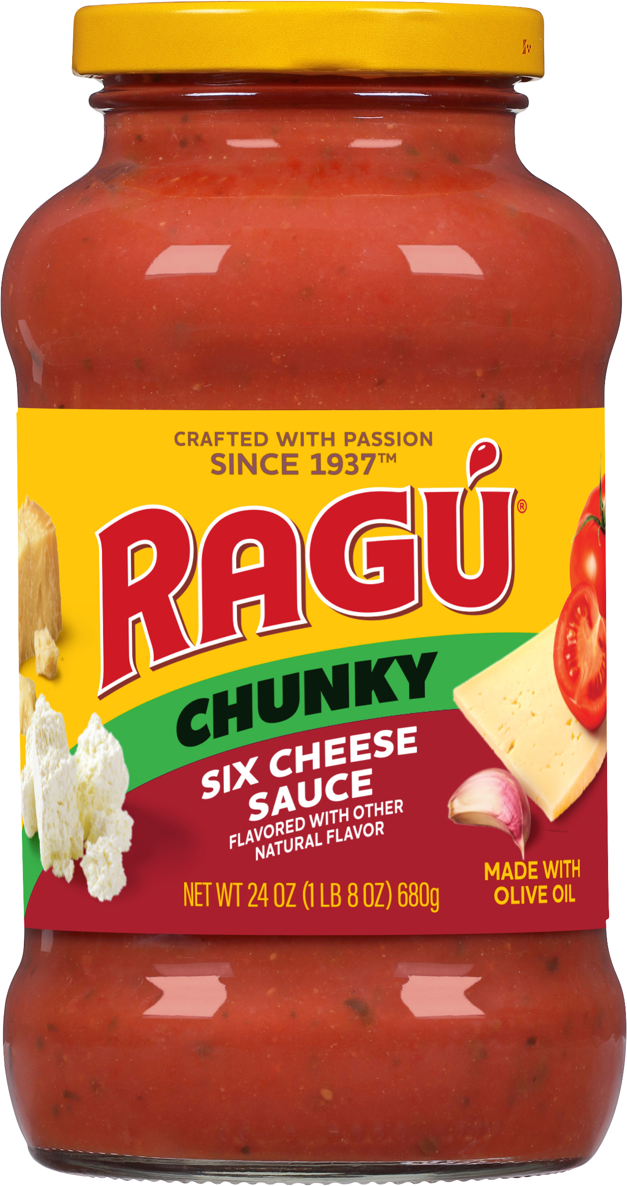 Sauce, Six Cheese, Chunky