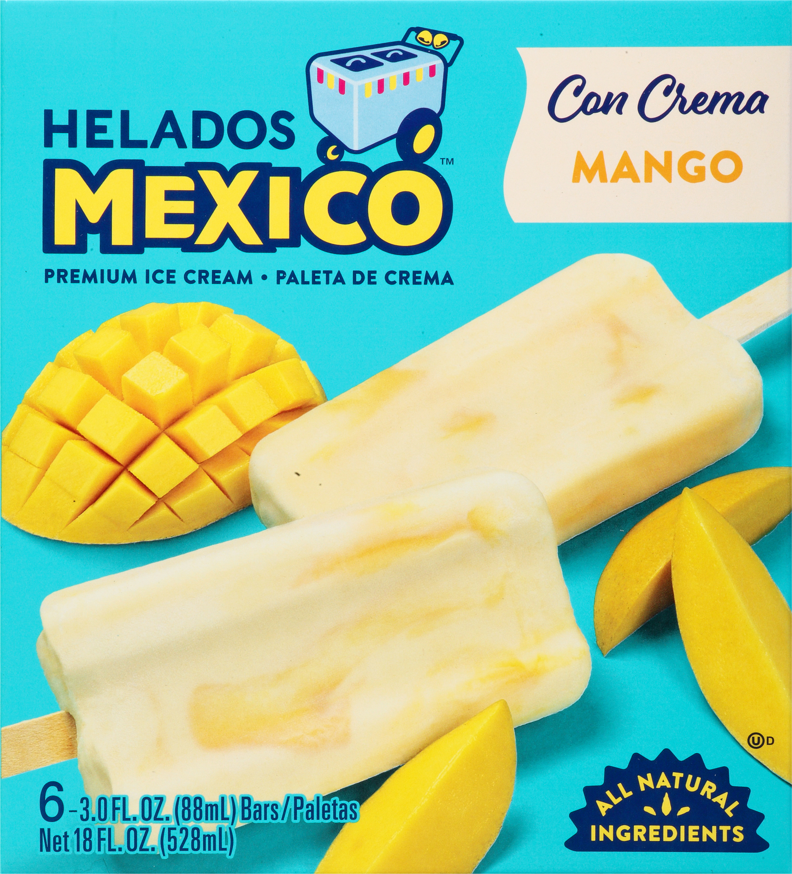 Ice Cream Bars, Premium, Mango