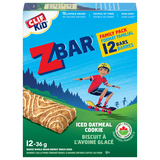 Zbar Iced Oatmeal Cookie Energy Snack Bars Family Pack 12 - 36 G Packs image