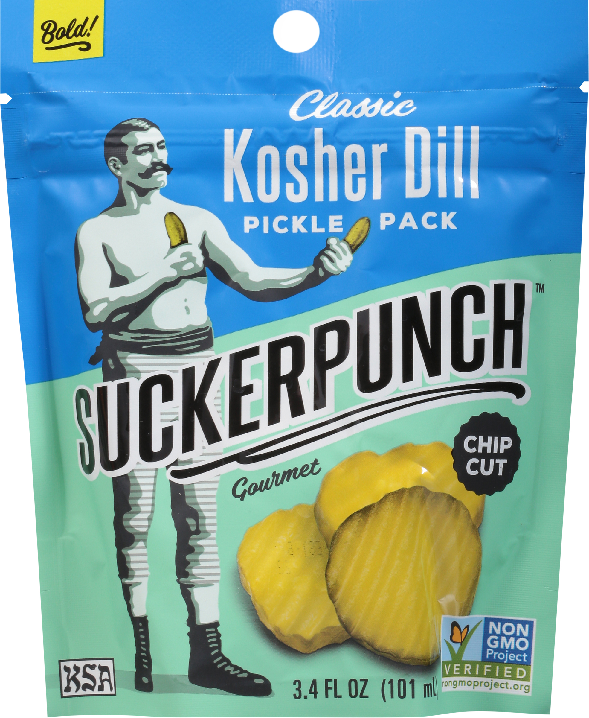 Pickle, Kosher Dill, Classic, Chip Cut, Pack