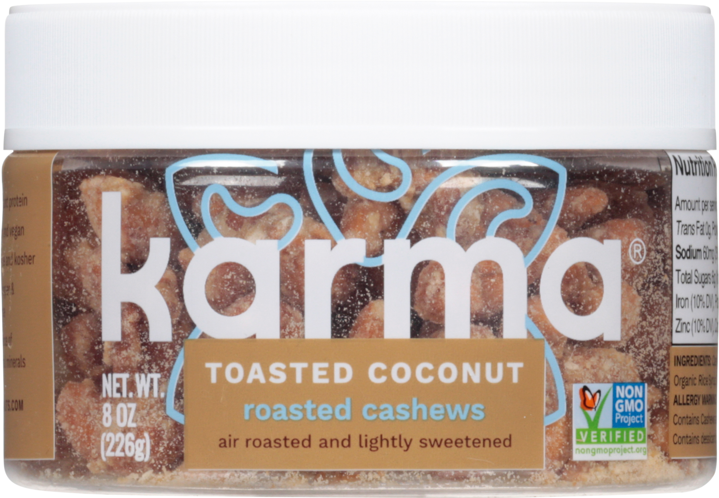 Cashews, Roasted, Toasted Coconut