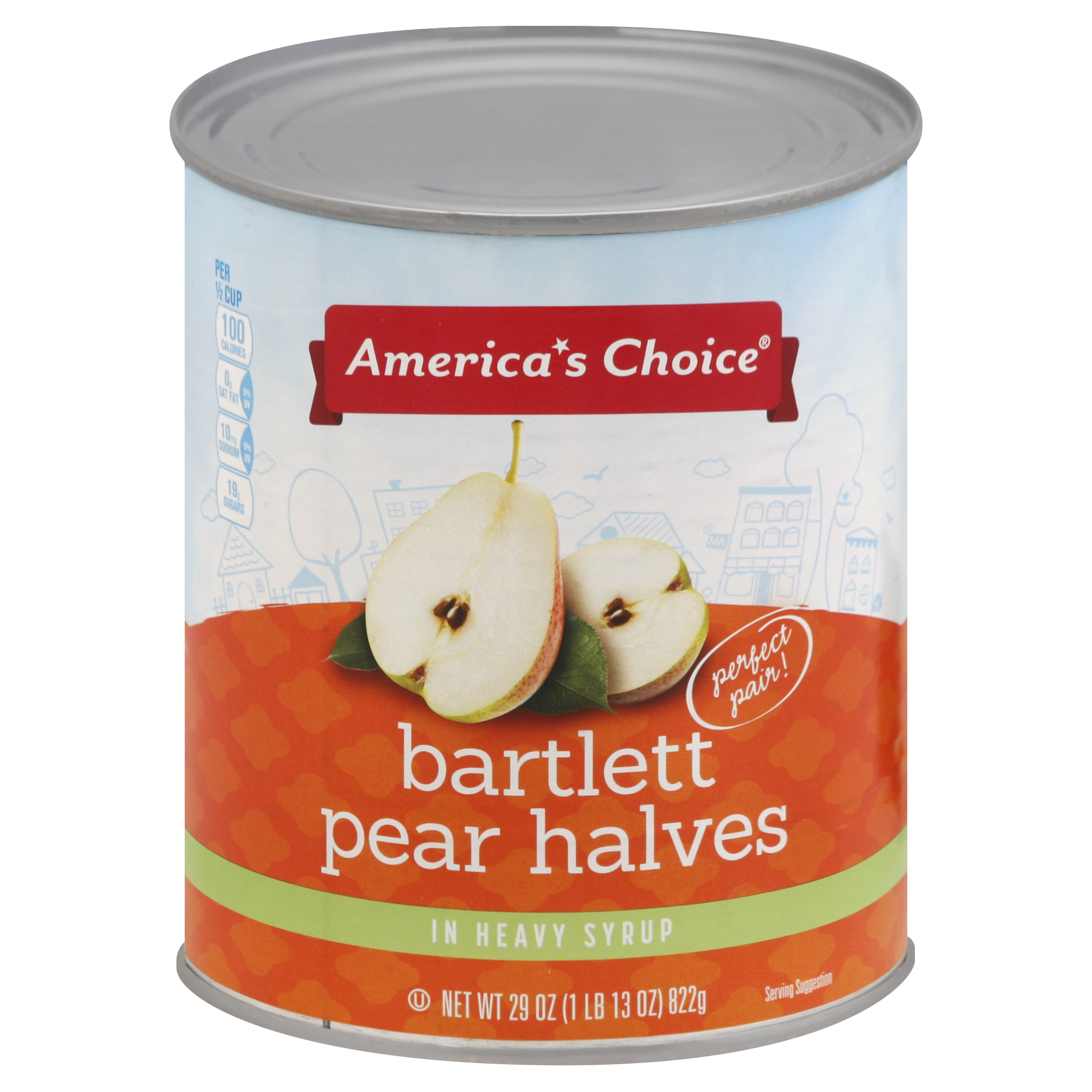 America's Choice Pear Halves 29 Oz