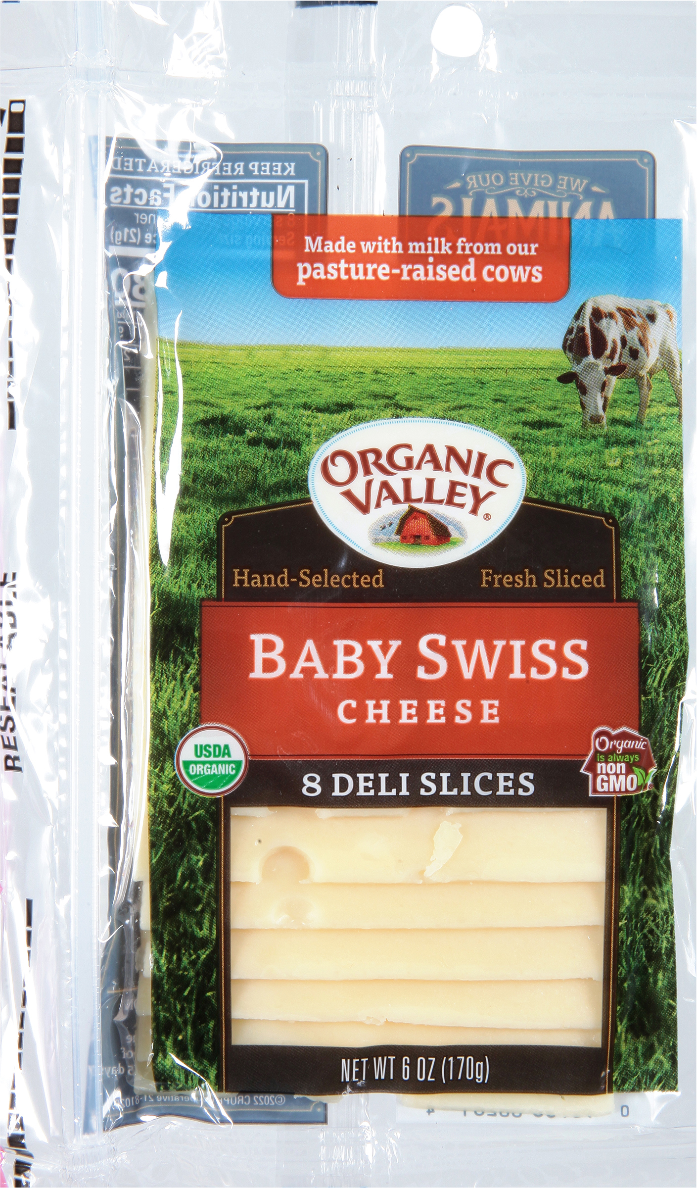 Cheese, Baby Swiss, Hand-Selected, Fresh Sliced