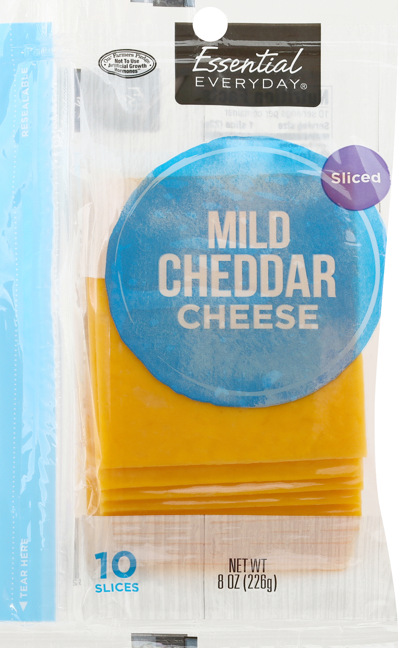 Cheese, Mild Cheddar, Sliced
