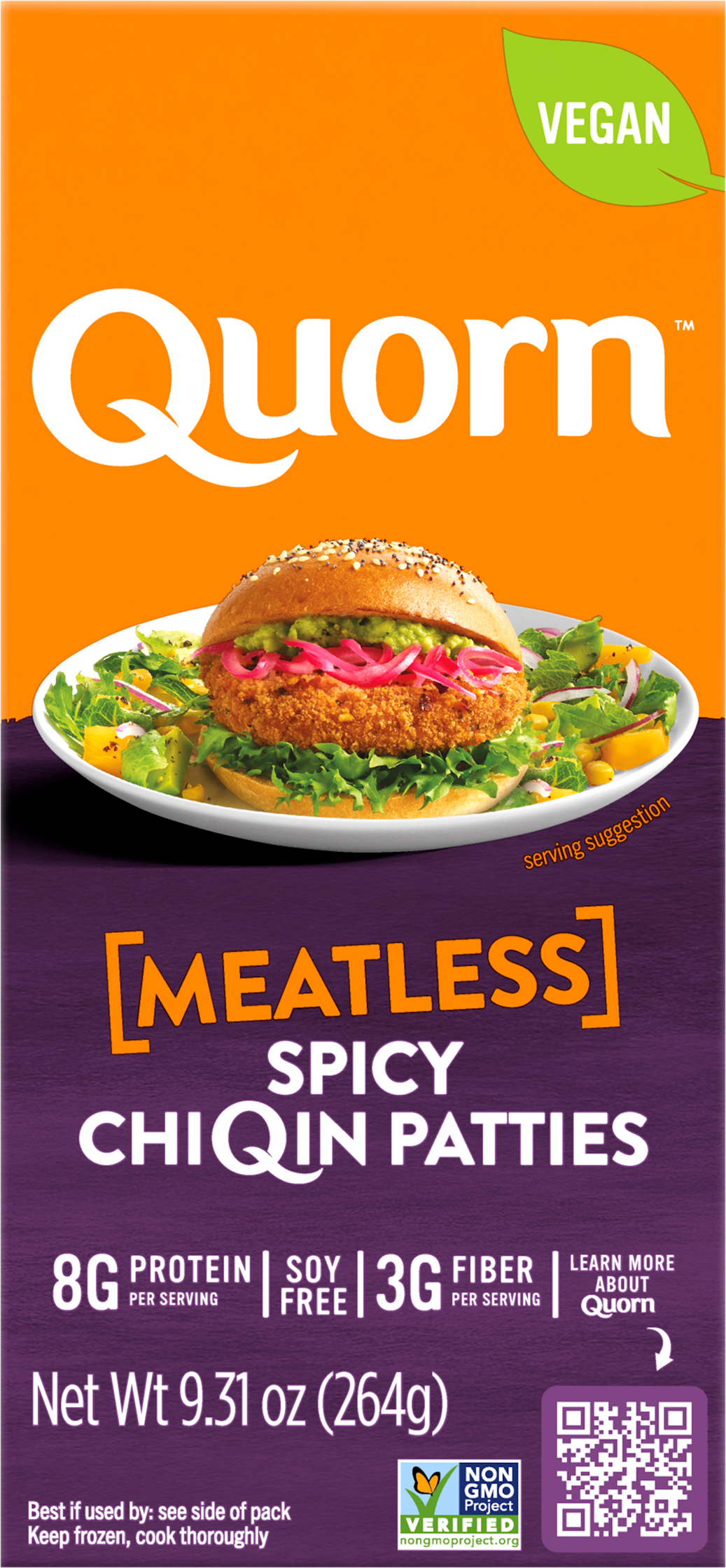 Patties, Chiqin, Spicy, Meatless