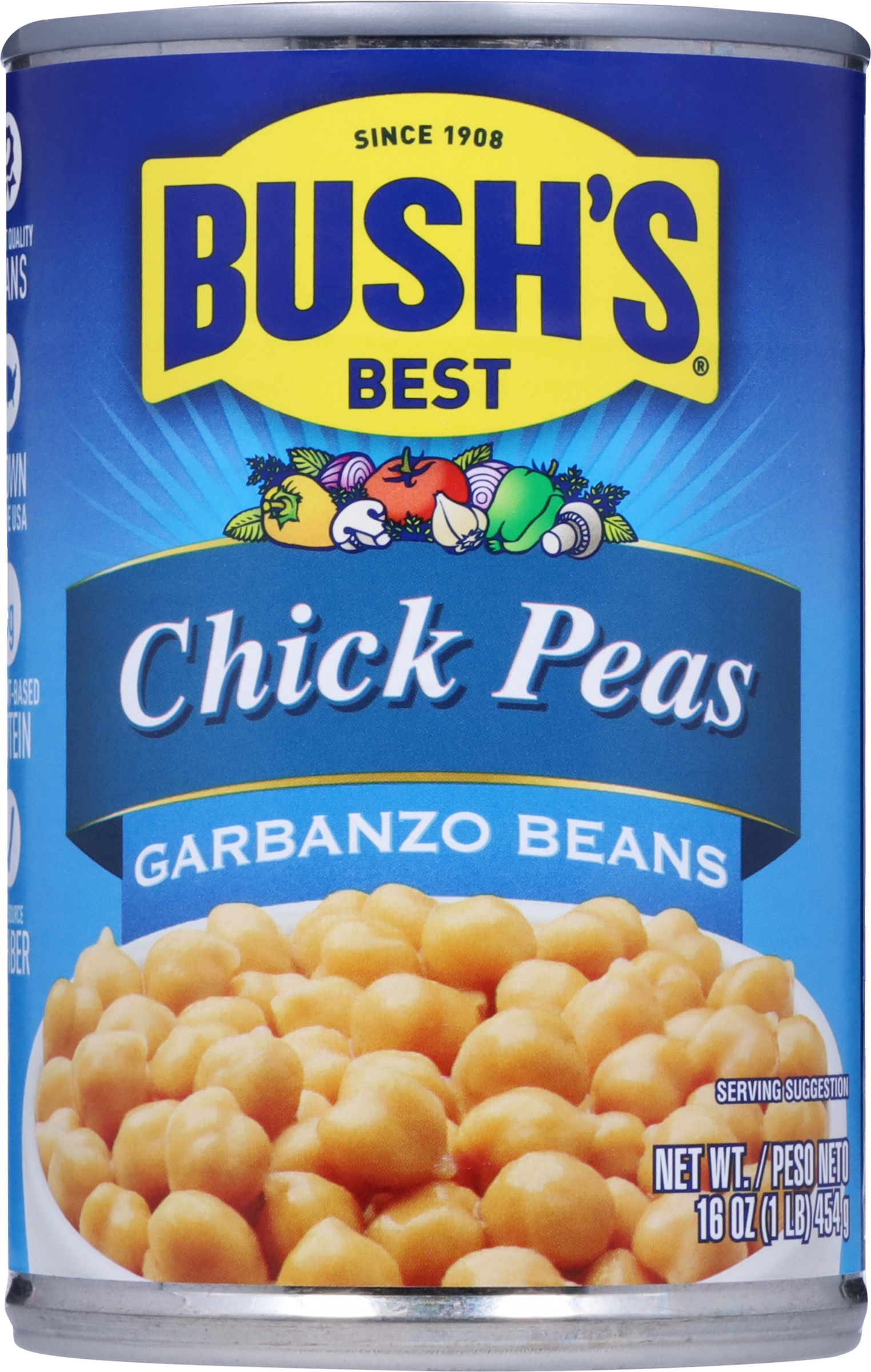 Calories in Garbanzo Beans 1 cup from USDA