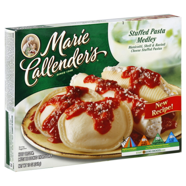 Marie Callender's Stuffed Pasta Medley 13 Oz