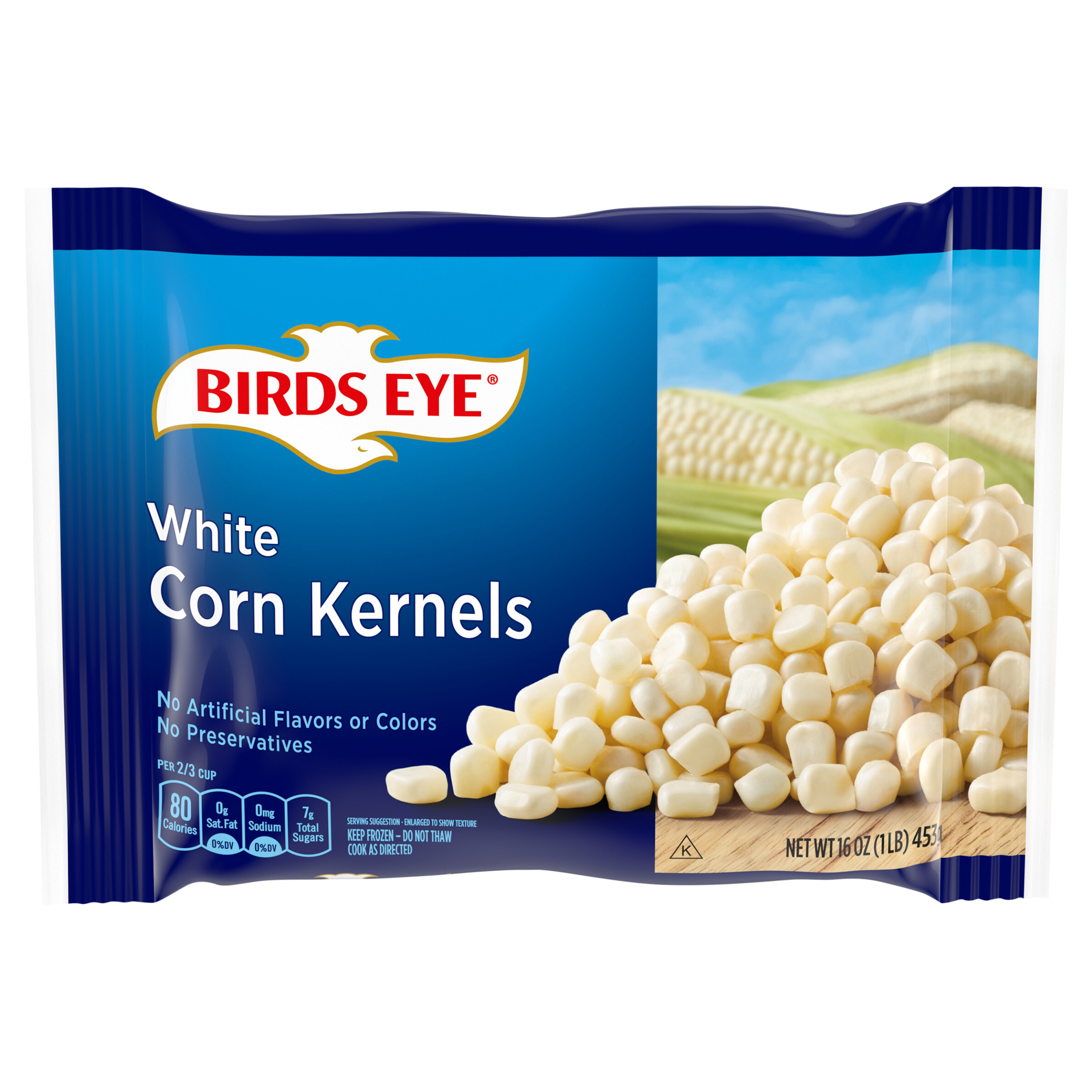 Corn Kernels, White