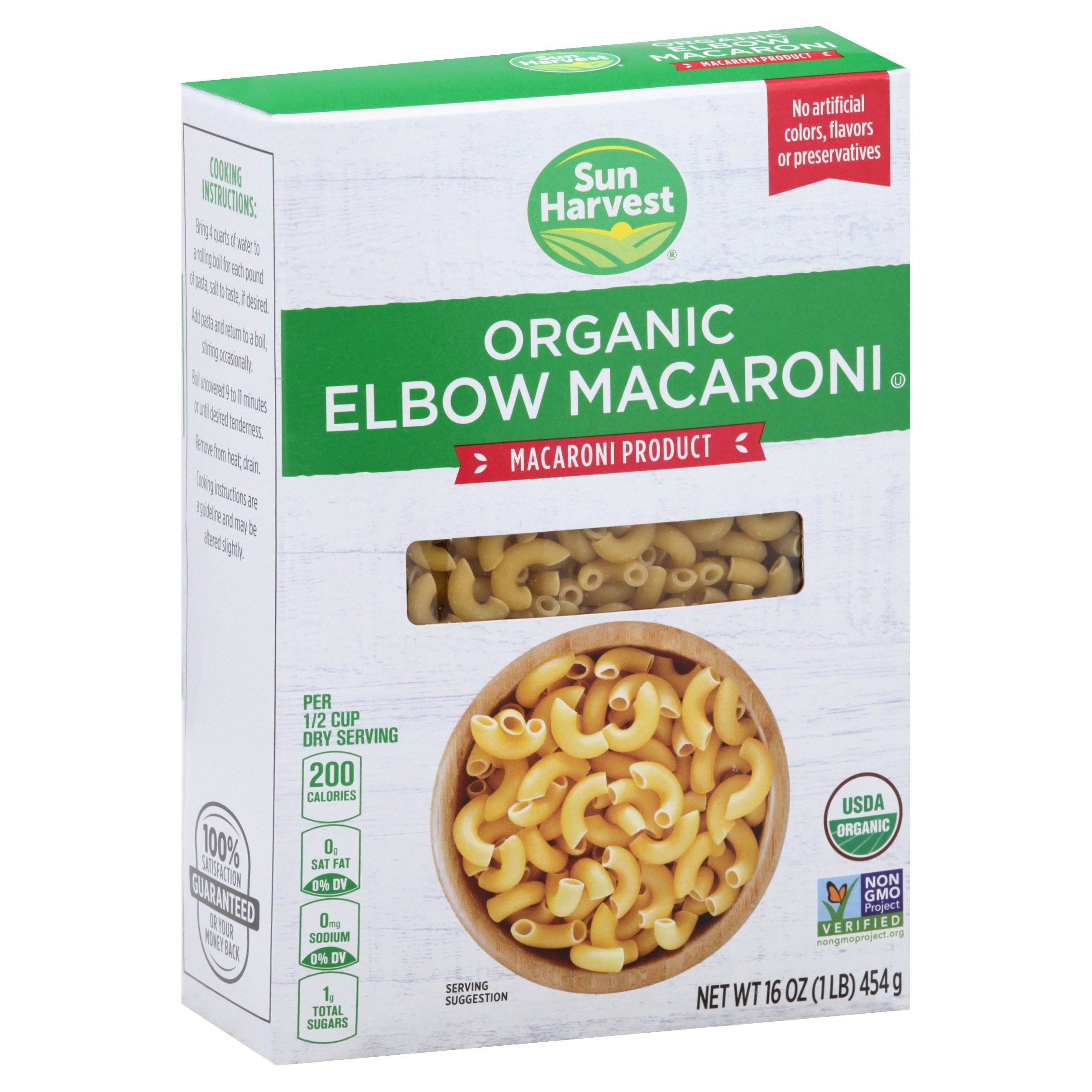 Sun Harvest Macaroni 16 Oz