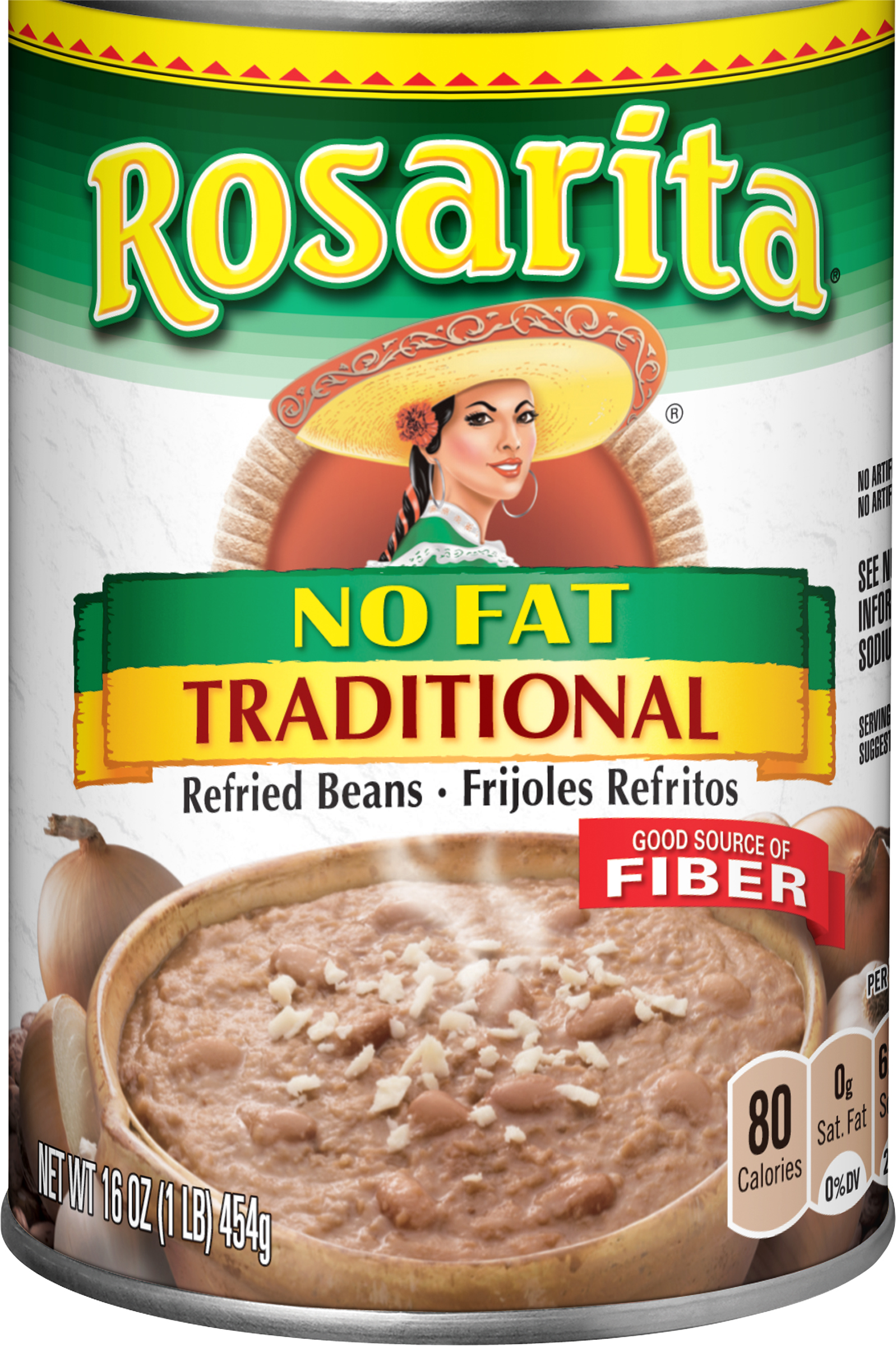 Calories in Refried Beans, Fat Free from Old El Paso