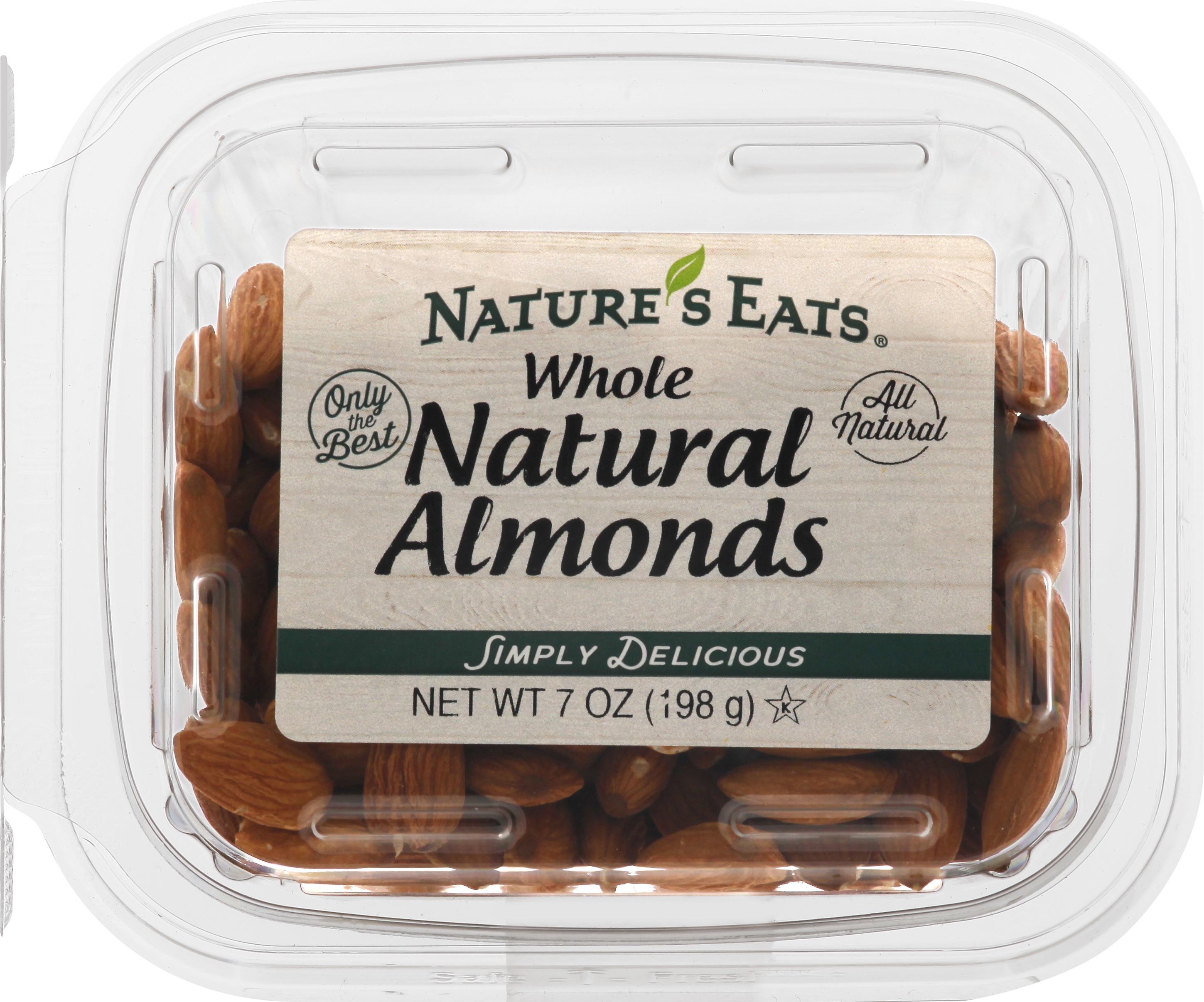 Almonds, Natural, Whole