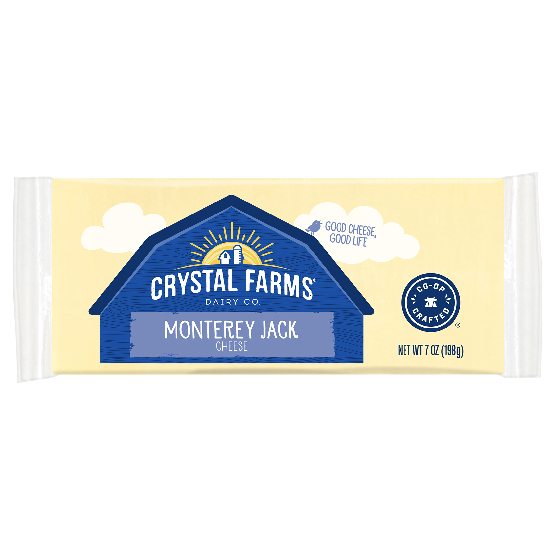 Crystal Farms Monterey Jack Cheese 7 Oz